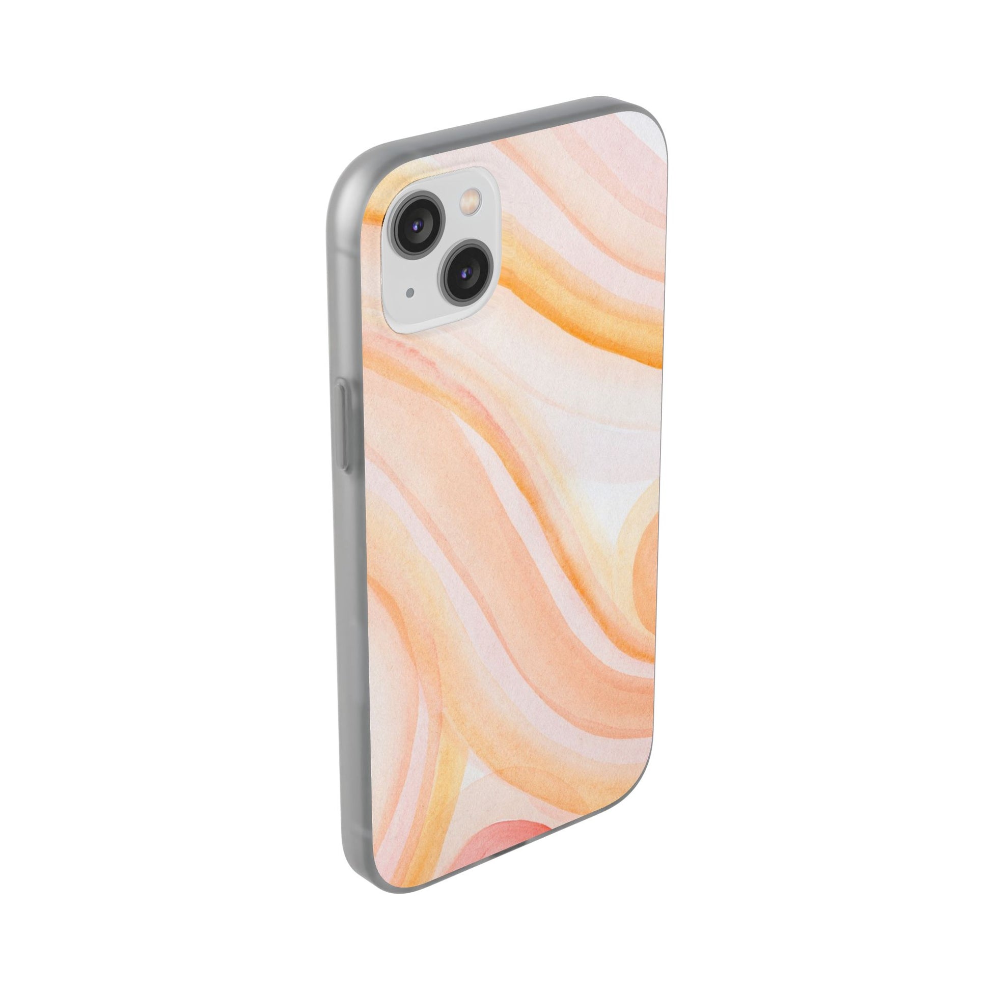 Aesthetic Phone Case, Soft Pastel Flexible Cover, Trendy Mobile Accessories, Gift for Her, Cute Phone Protection - FORMO