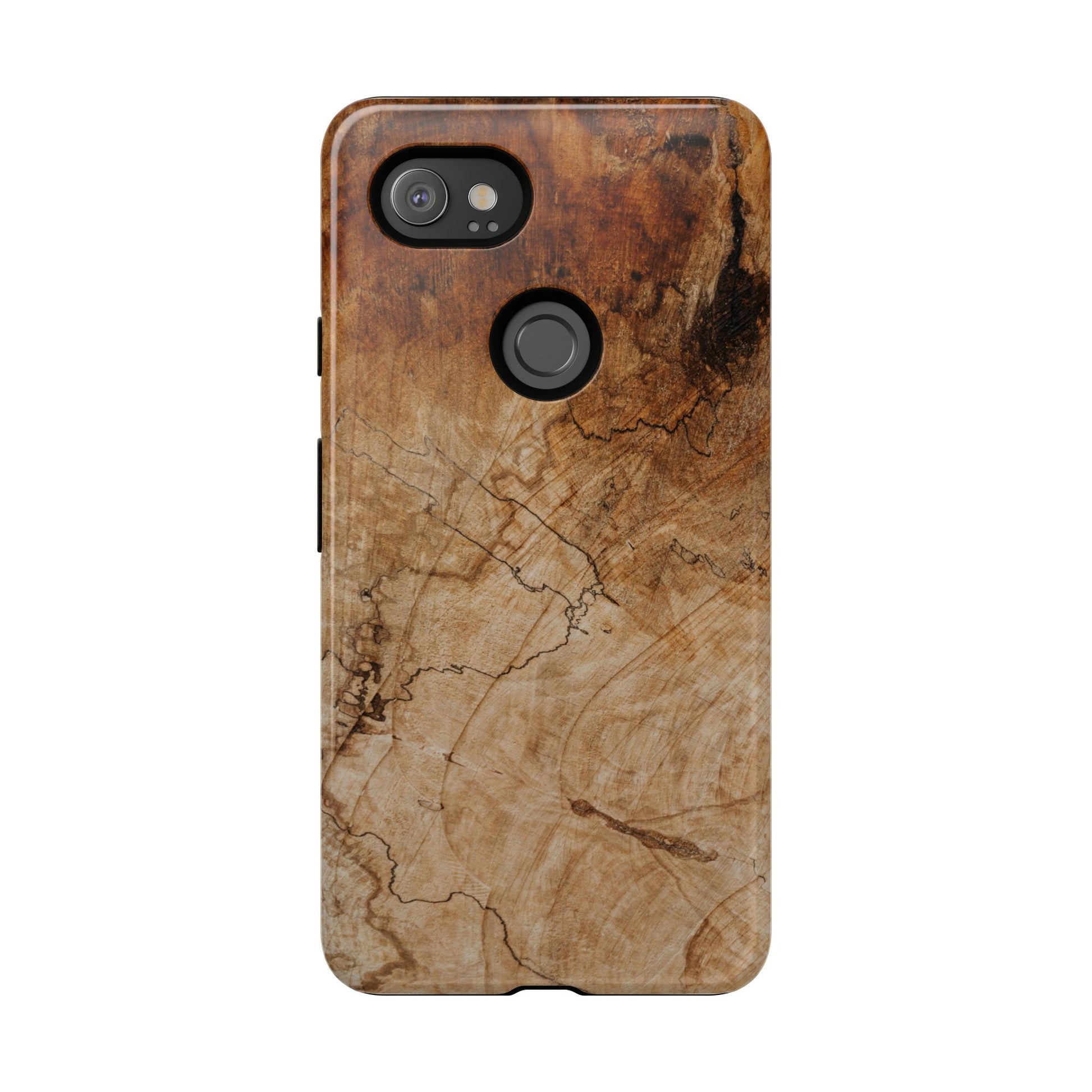 Woodland-Inspired Phone Case | Tough Cases, Natural Wood Grain Cover, Rustic Tech Accessory, Nature Lover Gift, Eco-Friendly - FORMO