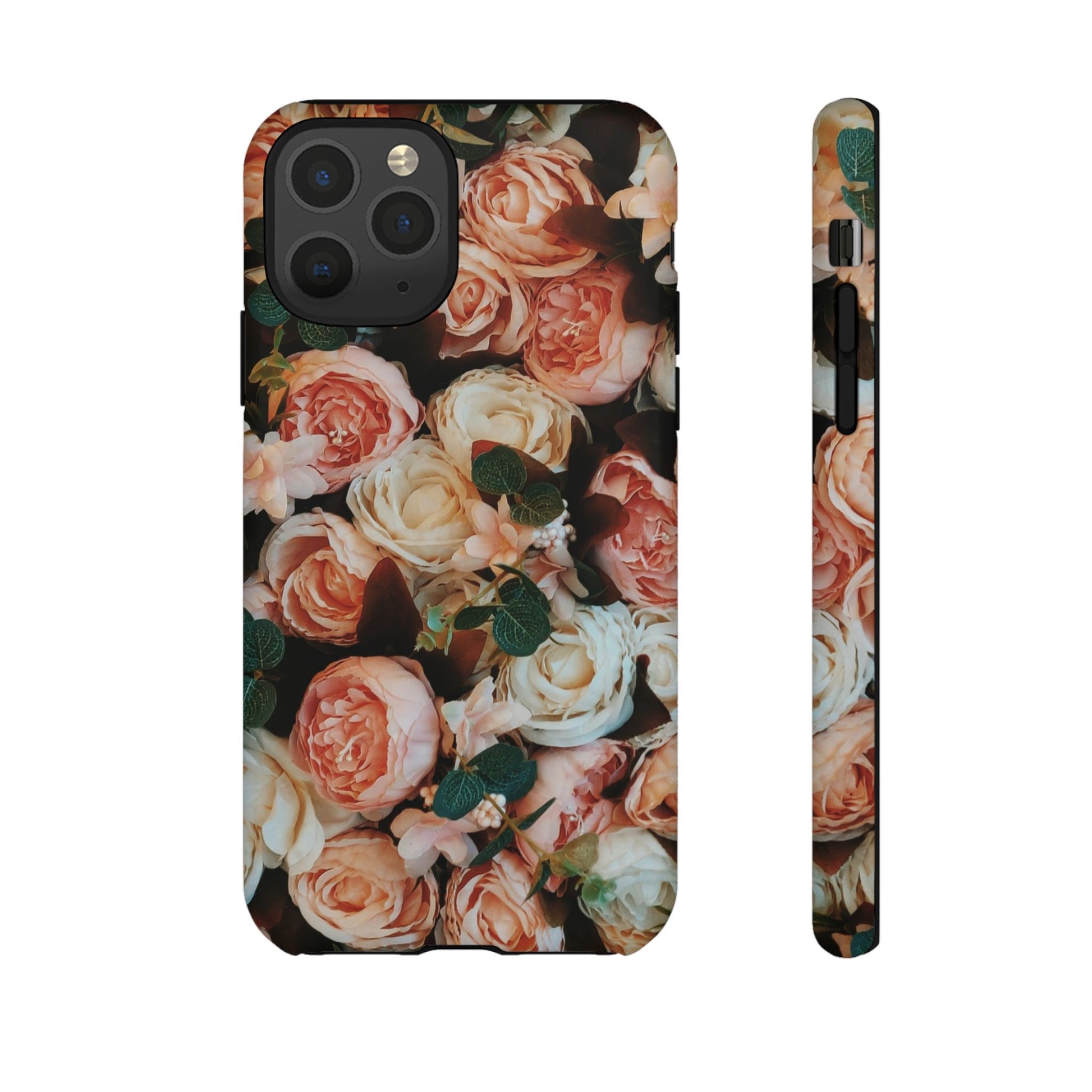 Floral Phone Case - Tough Cases, Rose Design, Floral Protection, Gift for Her, Cute Mobile Cover, Eco-Friendly Case - FORMO