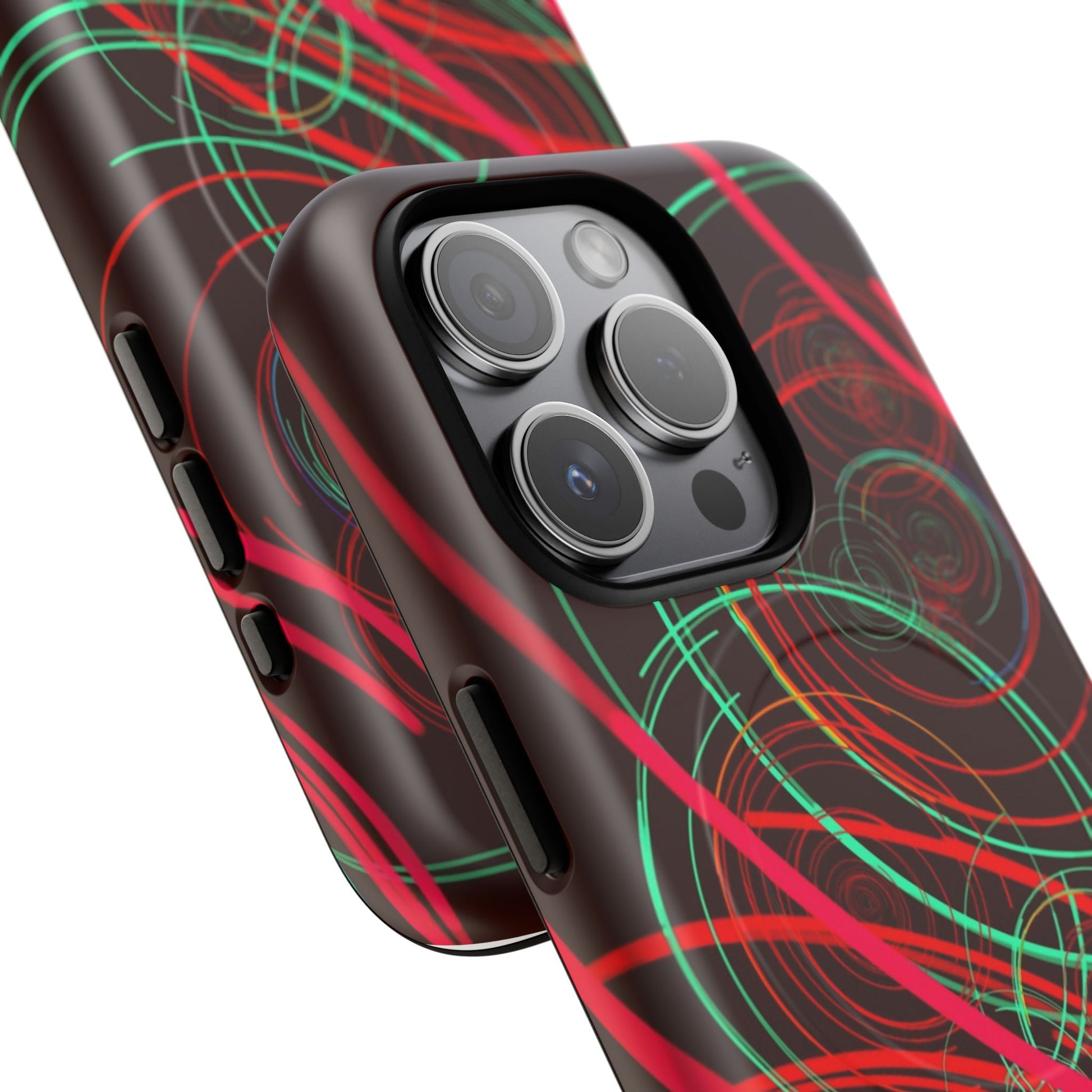 Vibrant Spiral Magnetic Phone Case (iPhone & Samsung Compatible) - FORMO
