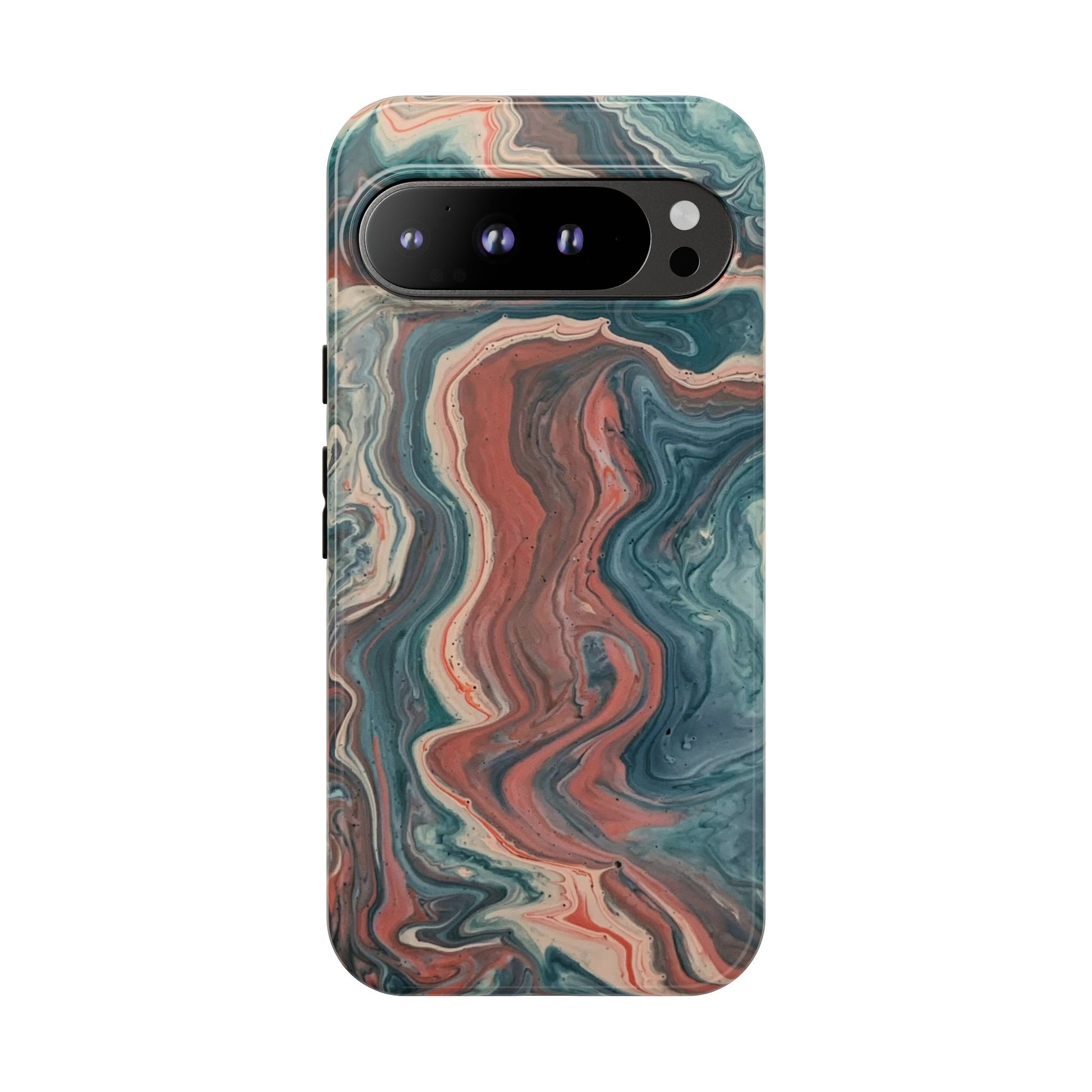 Artistic Phone Case, Tough Cases for Stylish Protection, Marble Design, Trendy Gift for Phone Lovers, Unique Cell Phone Accessory - FORMO