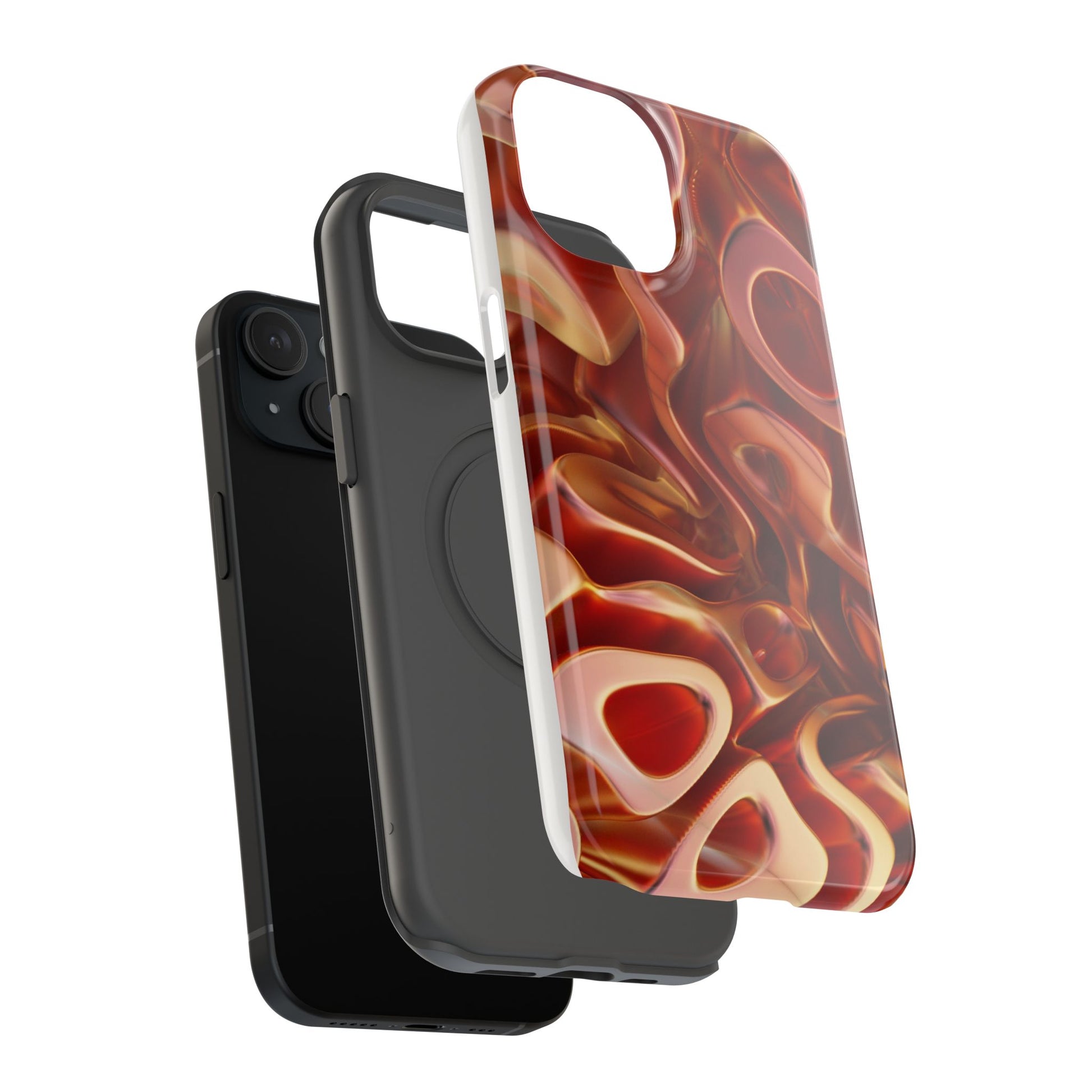Stylish Impact-Resistant Cases with Abstract Design - Ideal Gift for Phone Lovers, Birthday, Anniversary, Protection Accessories, Trendy - FORMO
