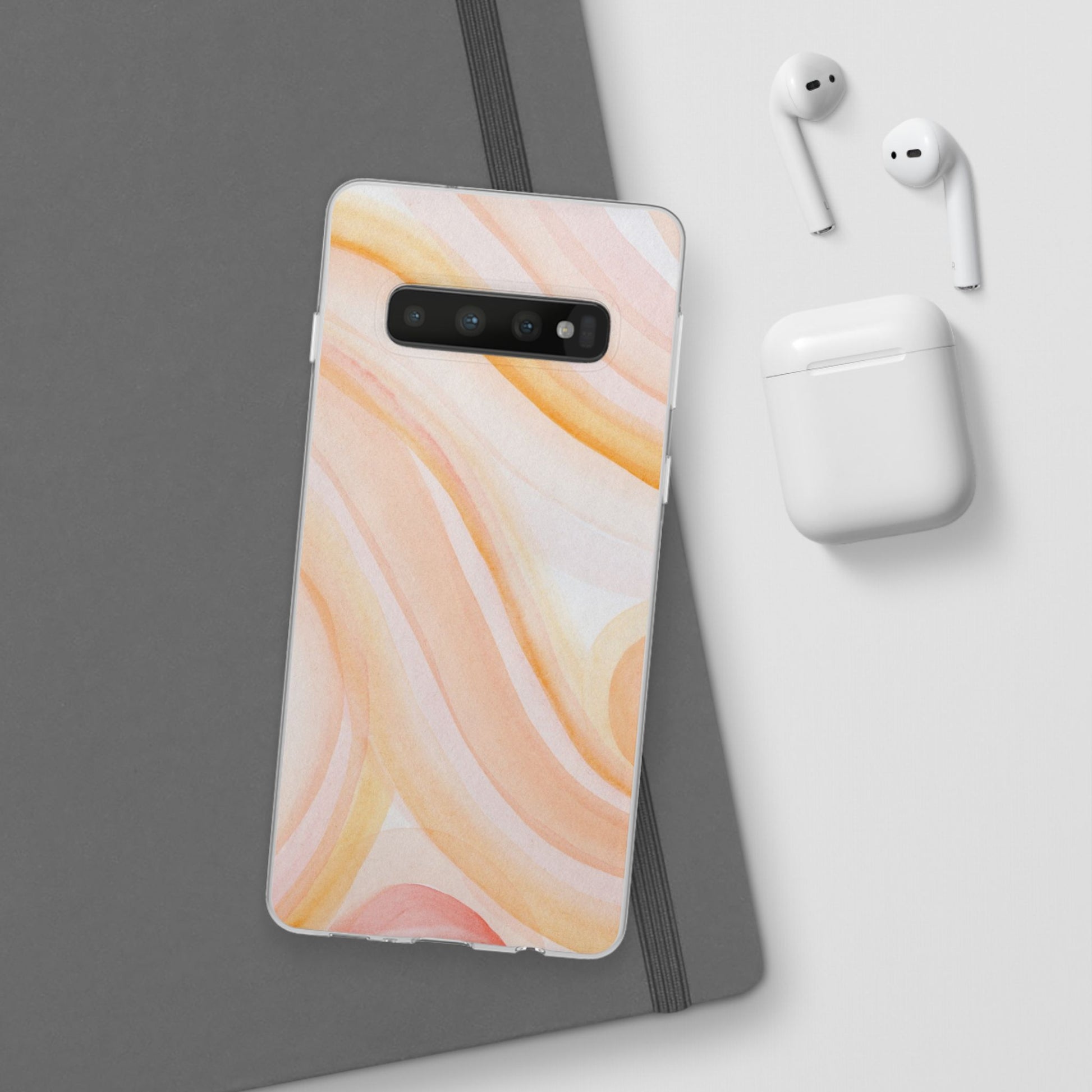 Aesthetic Phone Case, Soft Pastel Flexible Cover, Trendy Mobile Accessories, Gift for Her, Cute Phone Protection - FORMO