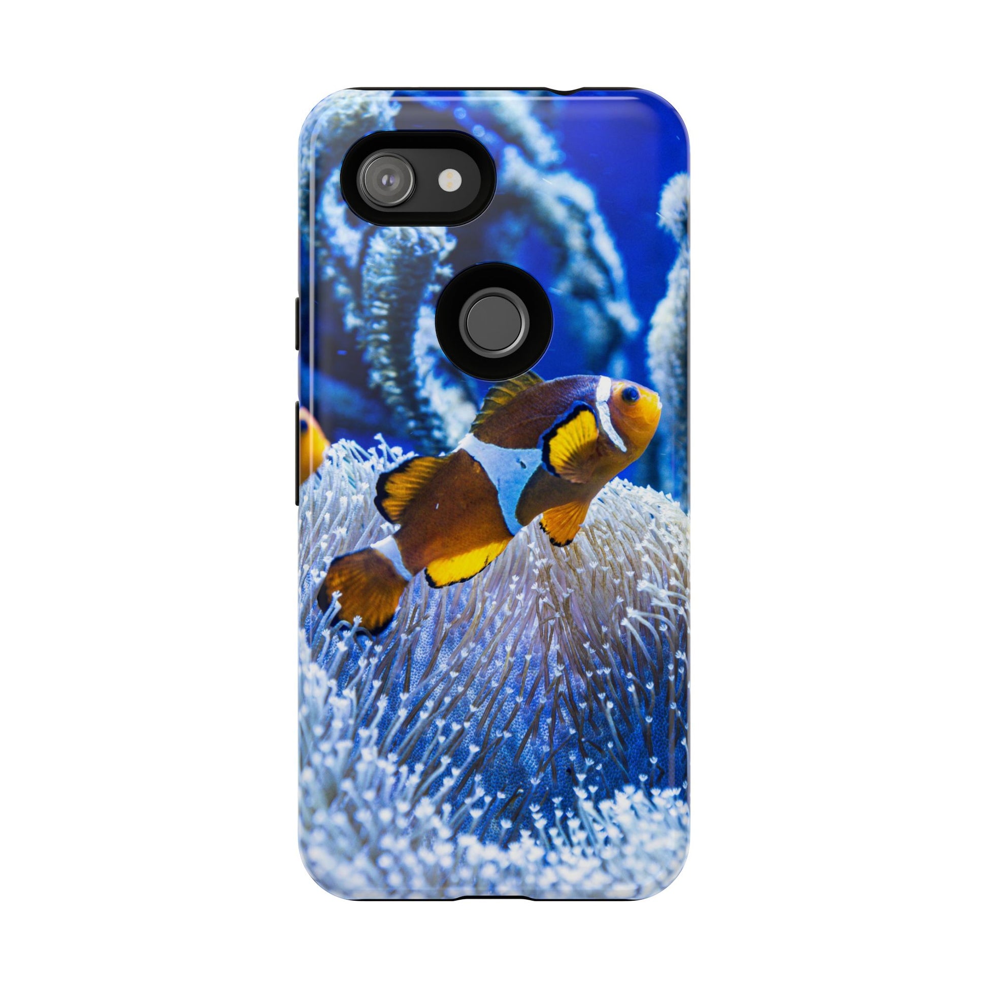 Colorful Marine Life Phone Case, Fish Case, Ocean Lover Gift, Underwater Art, Unique Phone Cover, Tough Phone Protector - FORMO