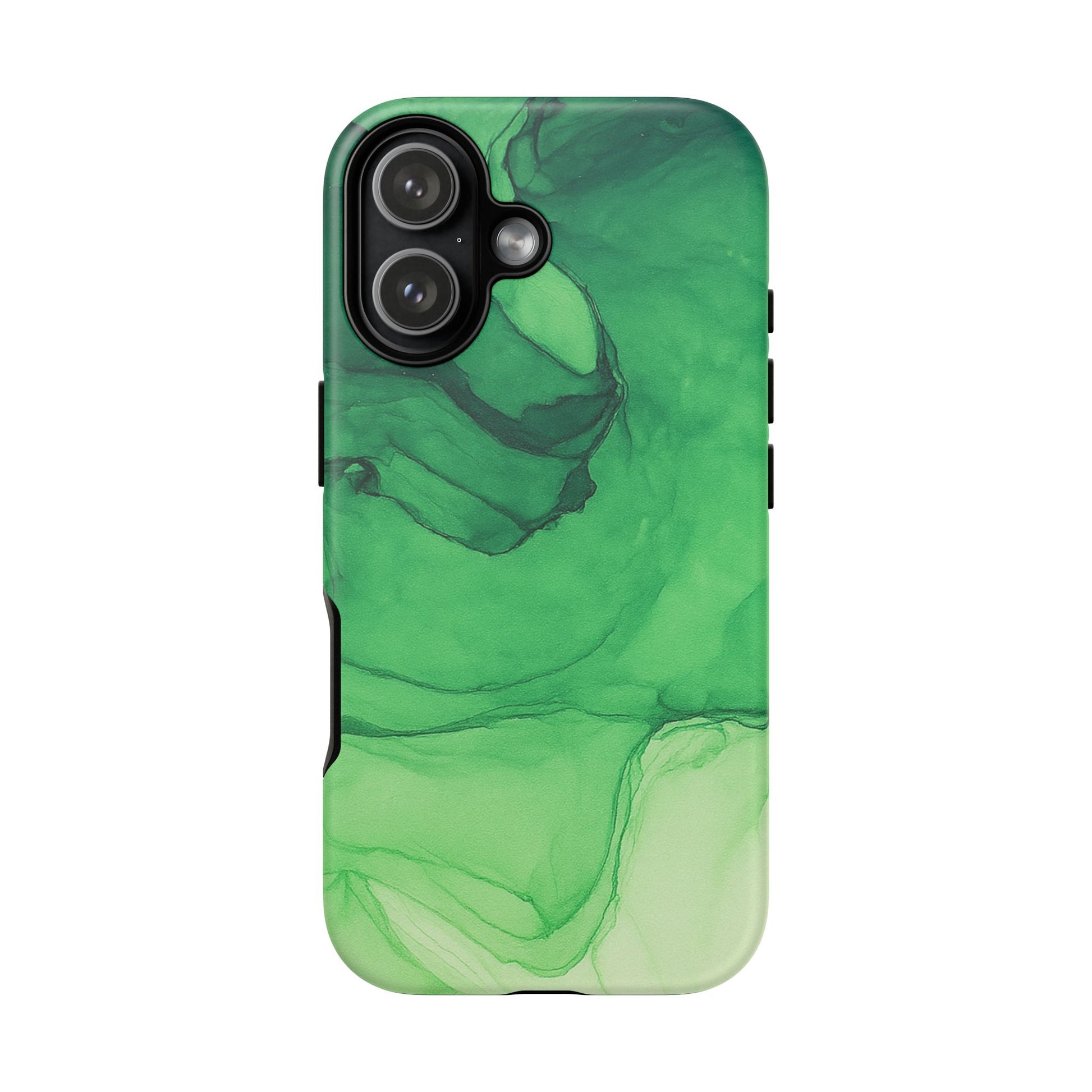 Stylish Phone Case for Nature Lovers, Tough Cases, Green Marble Design, Organic Aesthetic, Unique Gift, Eco-friendly Accessories