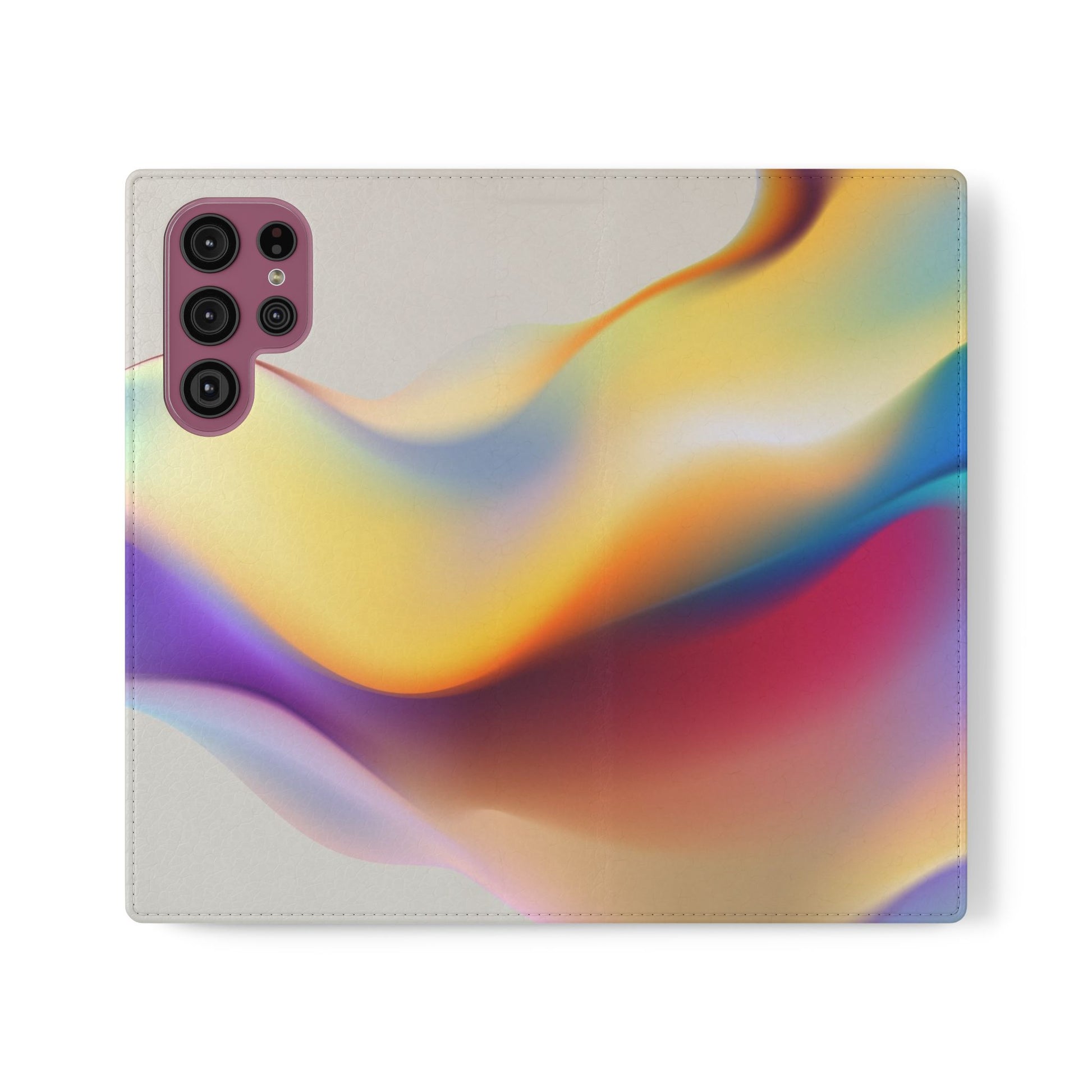Abstract Gradient Wave Phone Wallet Case (iPhone & Samsung Compatible) - FORMO