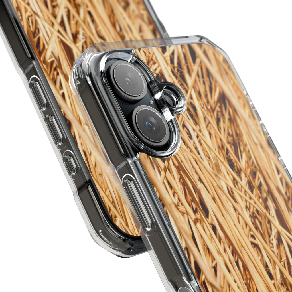Magnetic Clear Impact Phone Cases for Nature Lovers, Durable Phone Cover, Unique Gift, Eco-Friendly Case, Seasonal Style - FORMO