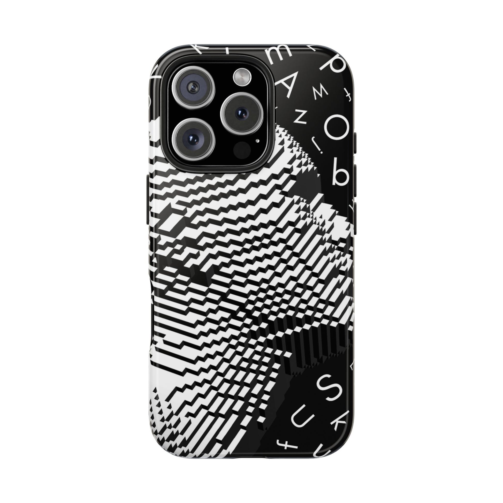 Mono Matrix Tough Phone Case (iPhone & Samsung Compatible) - FORMO