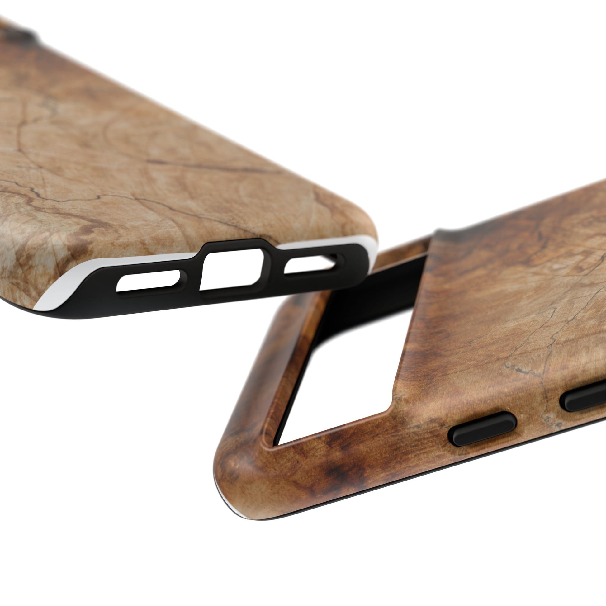Woodland-Inspired Phone Case | Tough Cases, Natural Wood Grain Cover, Rustic Tech Accessory, Nature Lover Gift, Eco-Friendly - FORMO