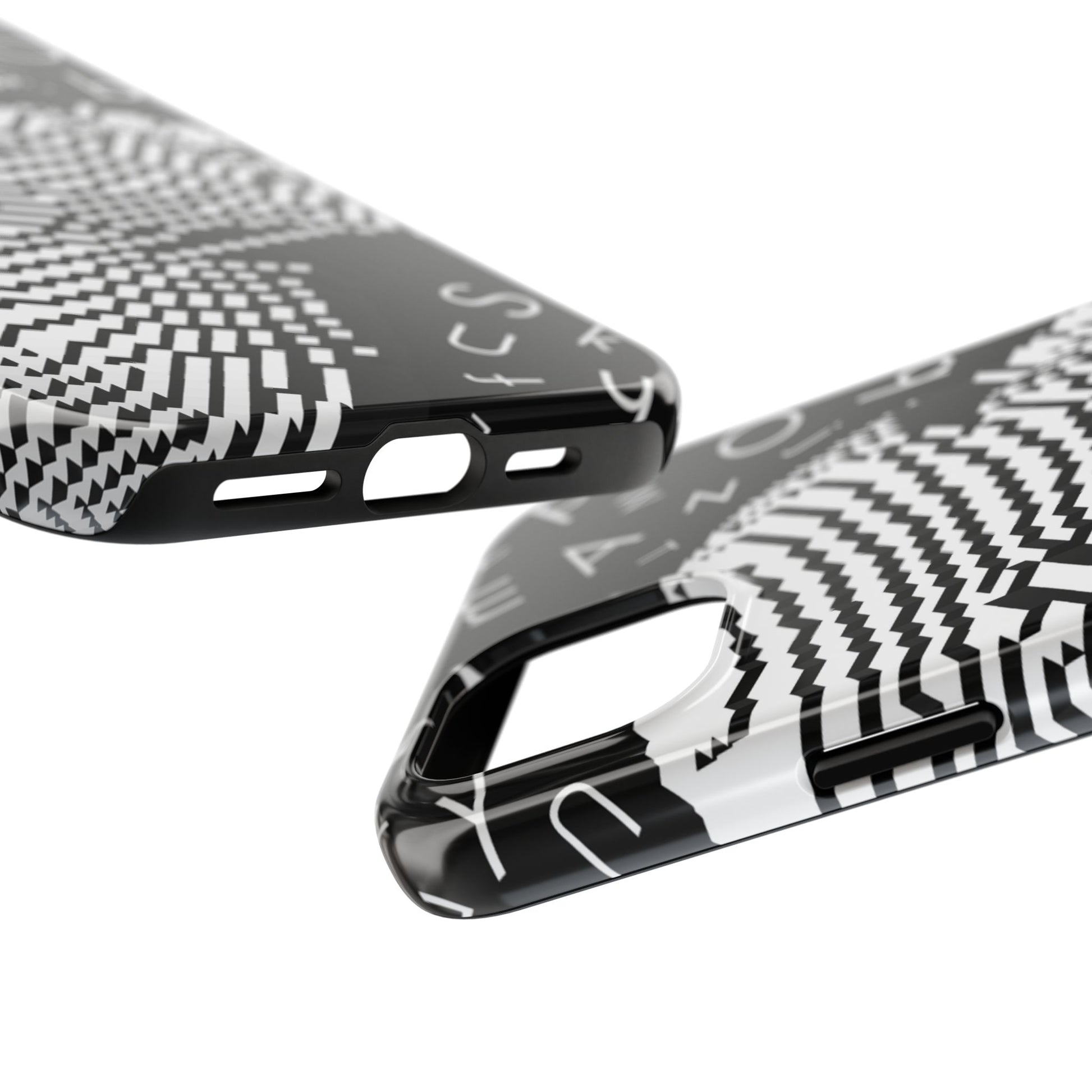 Mono Matrix Tough Phone Case (iPhone & Samsung Compatible) - FORMO