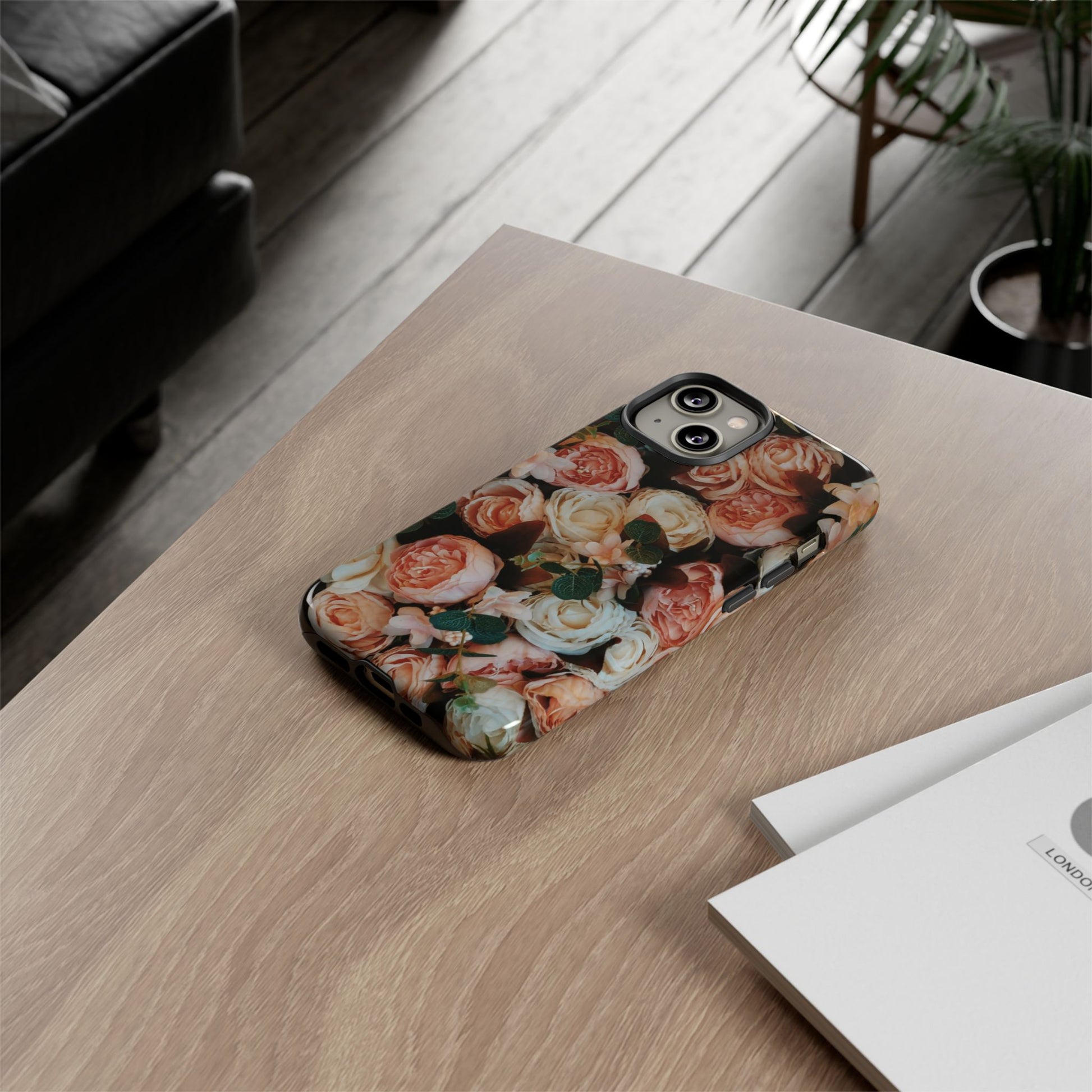 Floral Phone Case - Tough Cases, Rose Design, Floral Protection, Gift for Her, Cute Mobile Cover, Eco-Friendly Case - FORMO