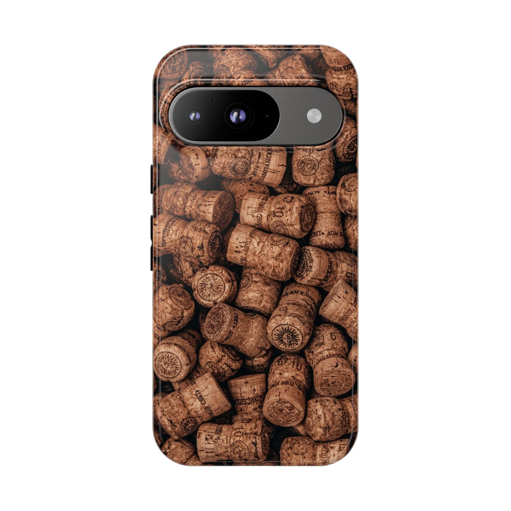 Cork Pattern Phone Case - Eco-Friendly, Vintage Style, Rustic Gifts for Wine Lovers, Housewarming, Birthday, Unique Gift - FORMO