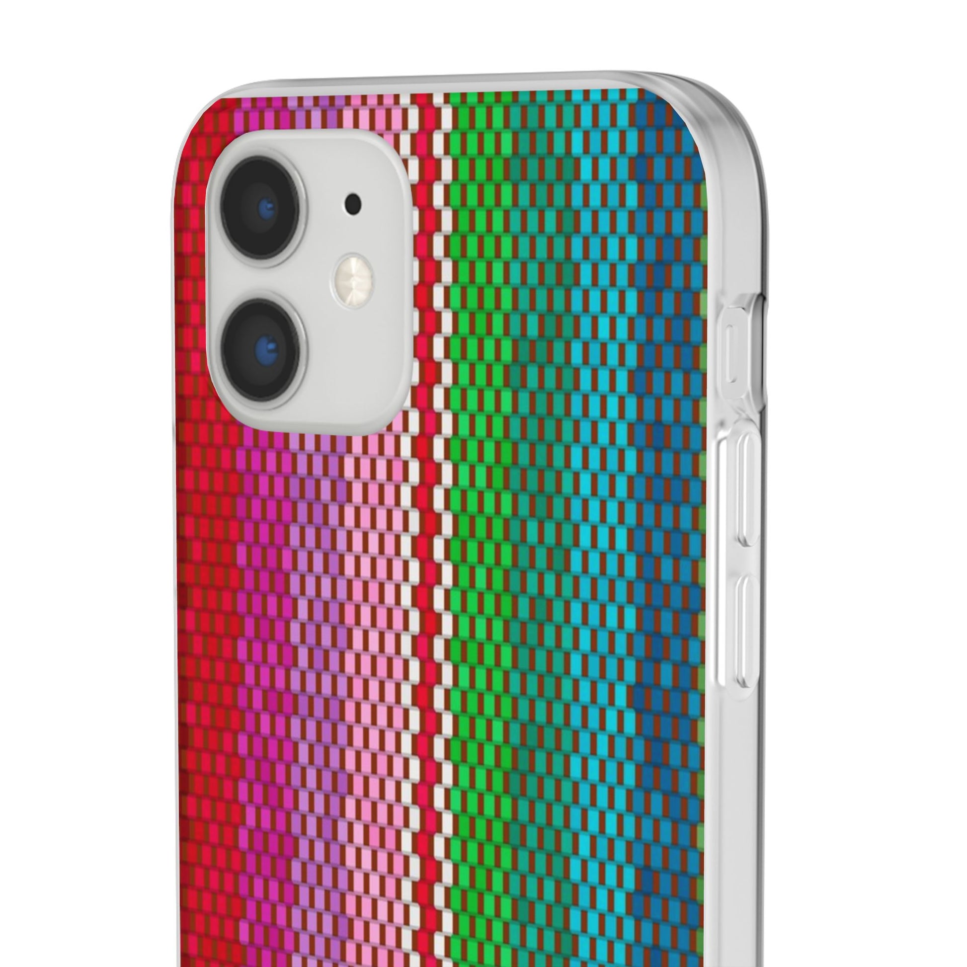 Colorful Striped Flexi Phone Case (iPhone & Samsung Compatible) - FORMO