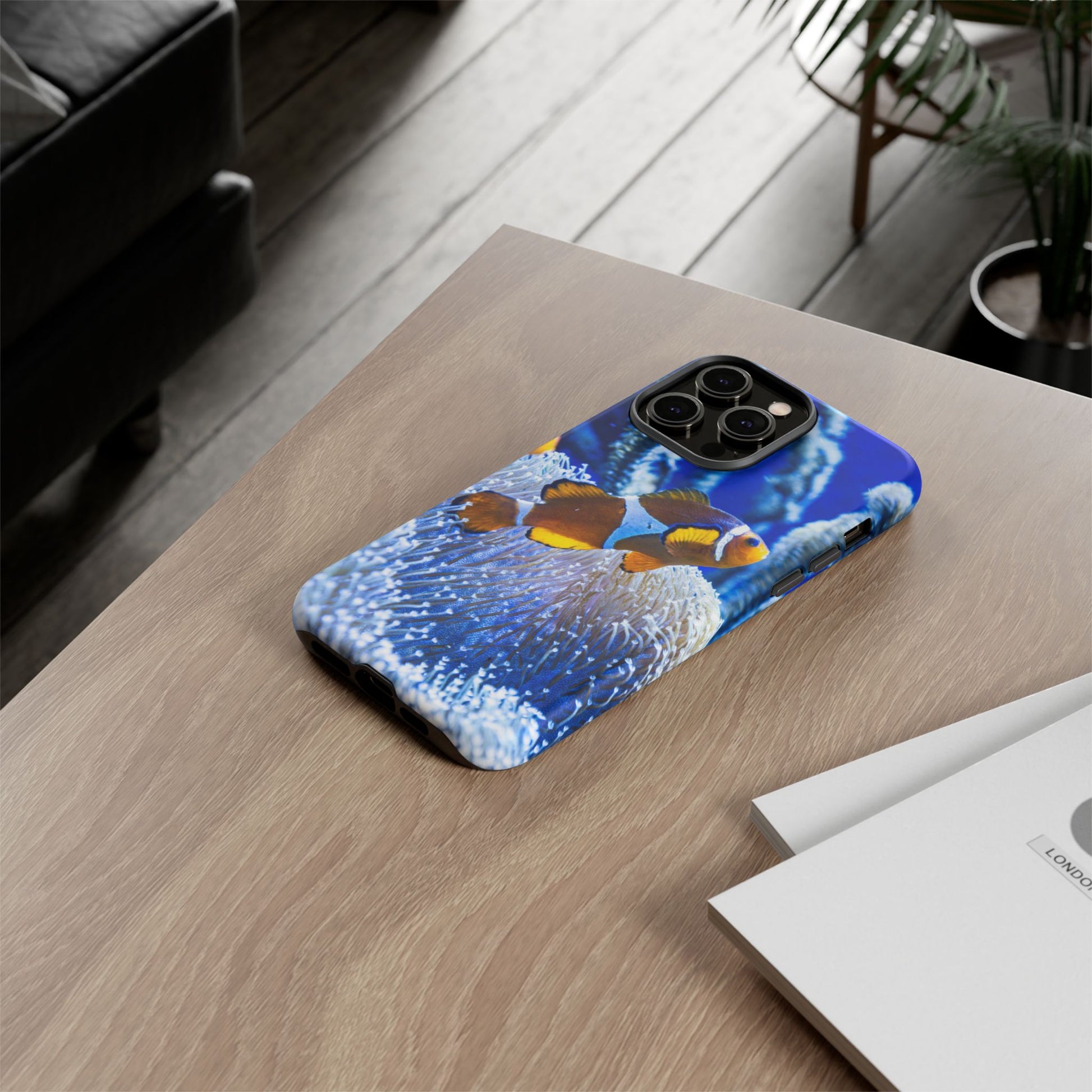 Colorful Marine Life Phone Case, Fish Case, Ocean Lover Gift, Underwater Art, Unique Phone Cover, Tough Phone Protector - FORMO