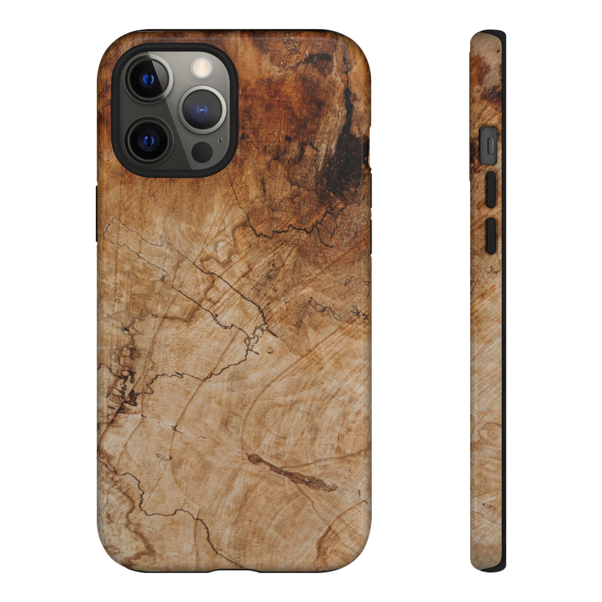 Woodland-Inspired Phone Case | Tough Cases, Natural Wood Grain Cover, Rustic Tech Accessory, Nature Lover Gift, Eco-Friendly - FORMO