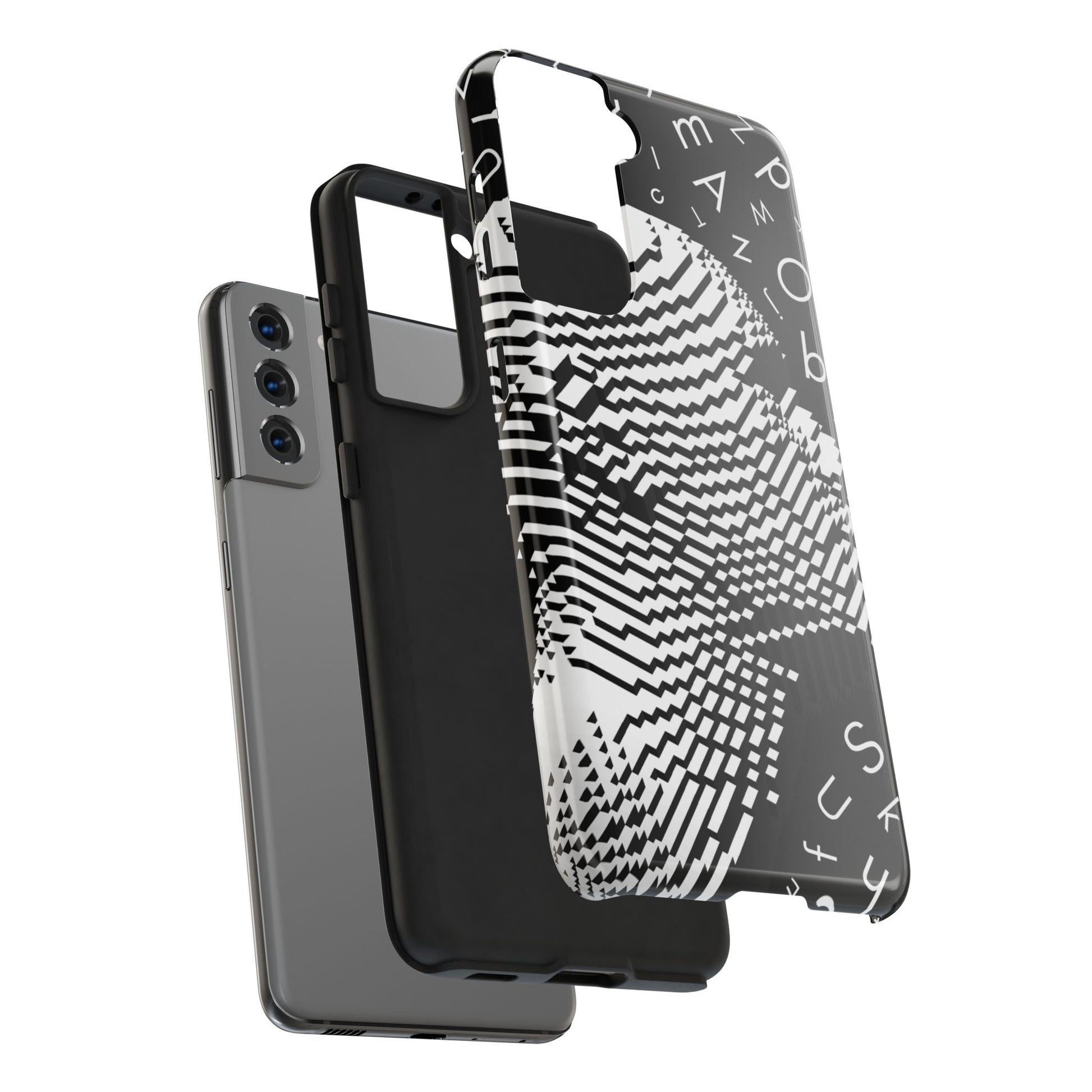 Mono Matrix Tough Phone Case (iPhone & Samsung Compatible) - FORMO