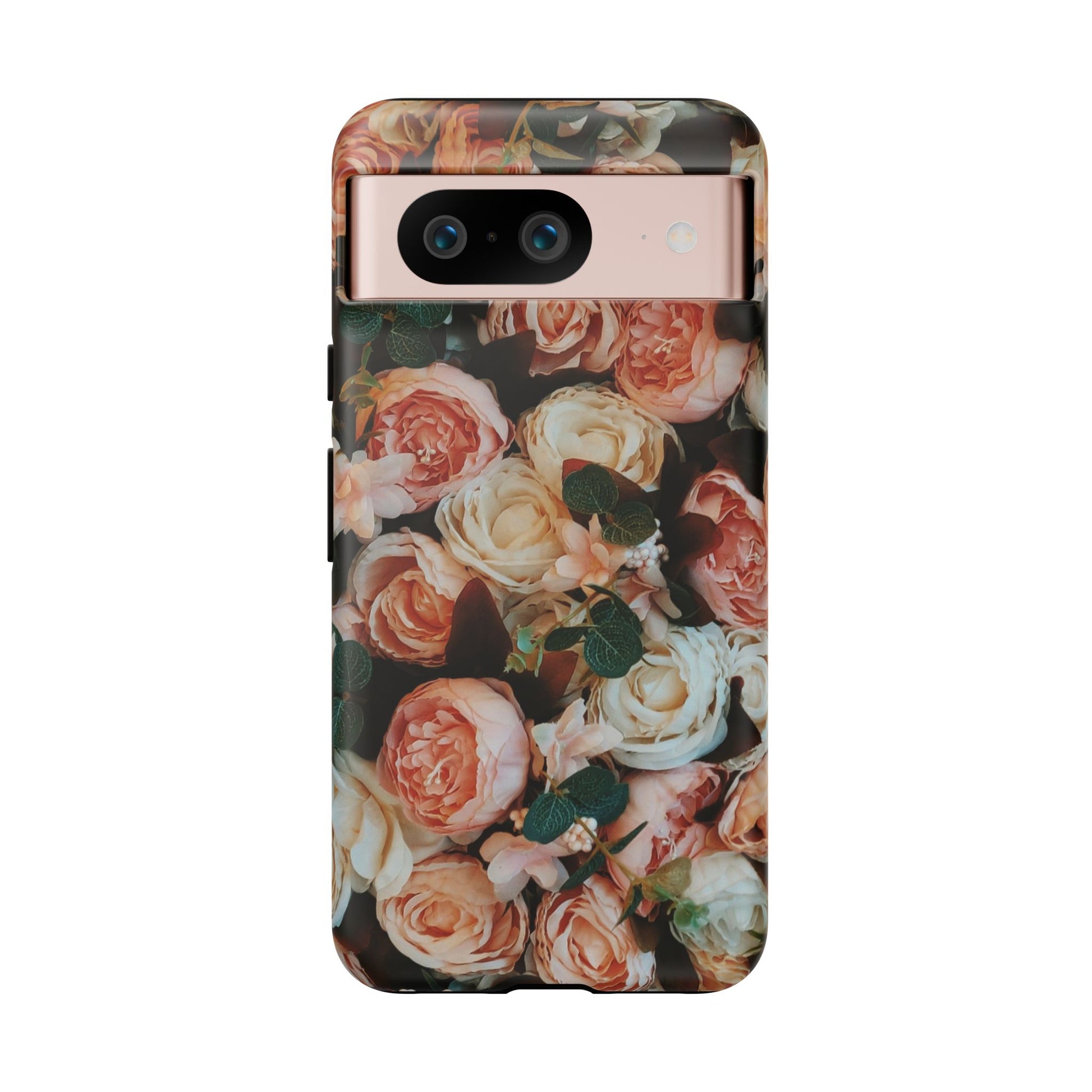 Floral Phone Case - Tough Cases, Rose Design, Floral Protection, Gift for Her, Cute Mobile Cover, Eco-Friendly Case - FORMO