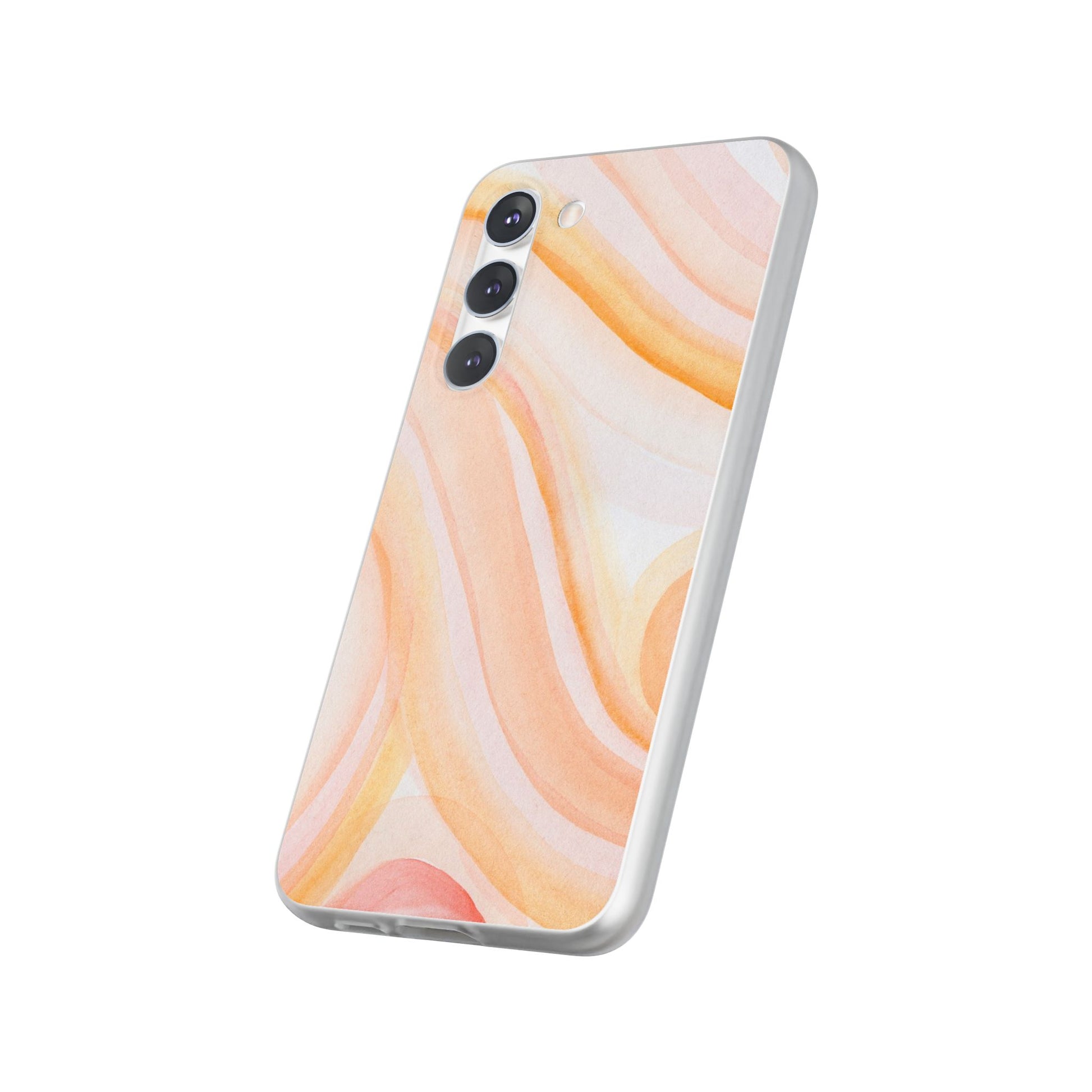 Aesthetic Phone Case, Soft Pastel Flexible Cover, Trendy Mobile Accessories, Gift for Her, Cute Phone Protection - FORMO