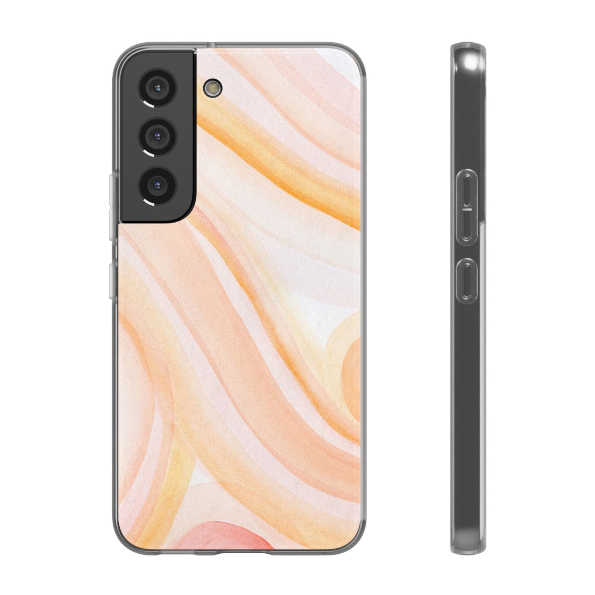 Aesthetic Phone Case, Soft Pastel Flexible Cover, Trendy Mobile Accessories, Gift for Her, Cute Phone Protection - FORMO