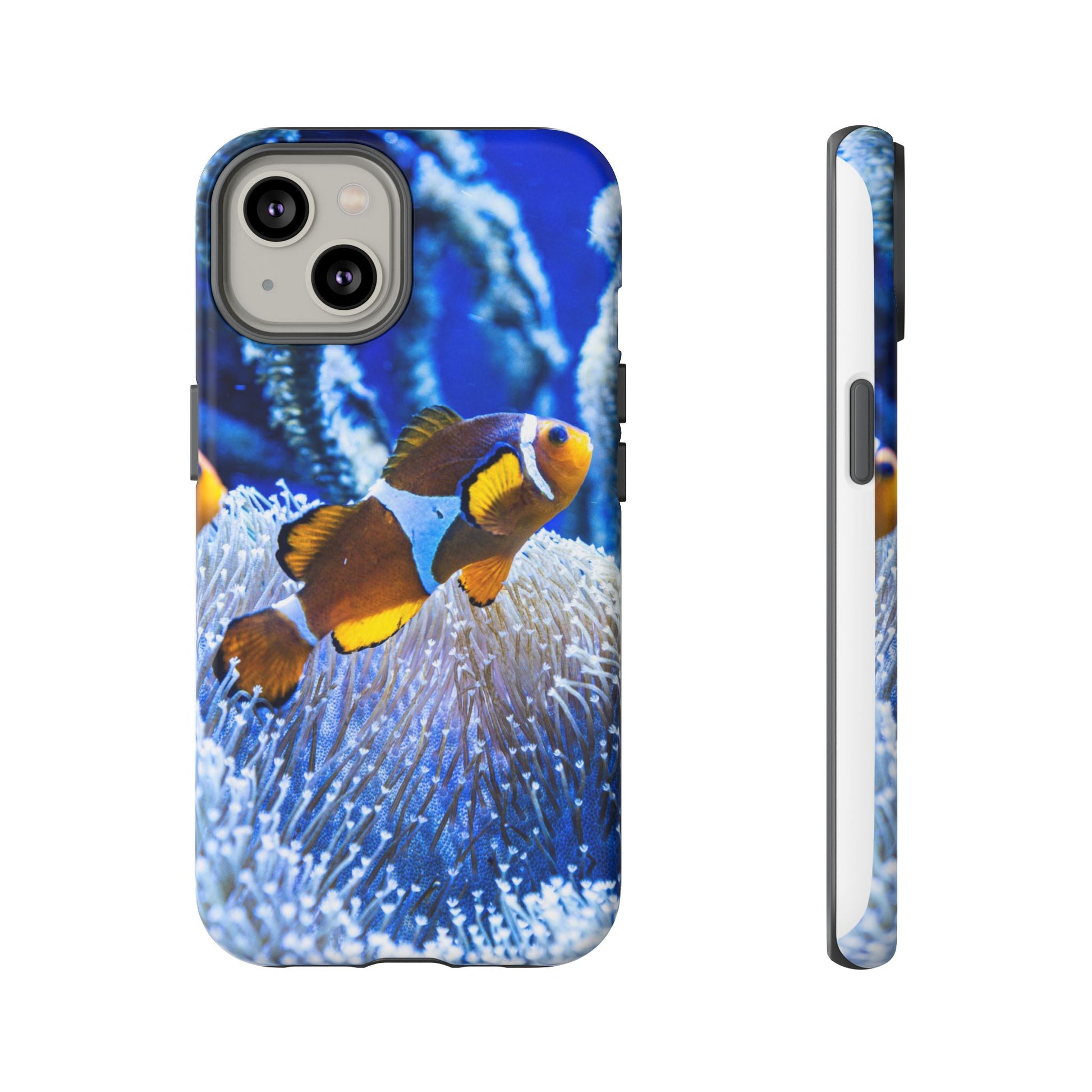 Colorful Marine Life Phone Case, Fish Case, Ocean Lover Gift, Underwater Art, Unique Phone Cover, Tough Phone Protector - FORMO
