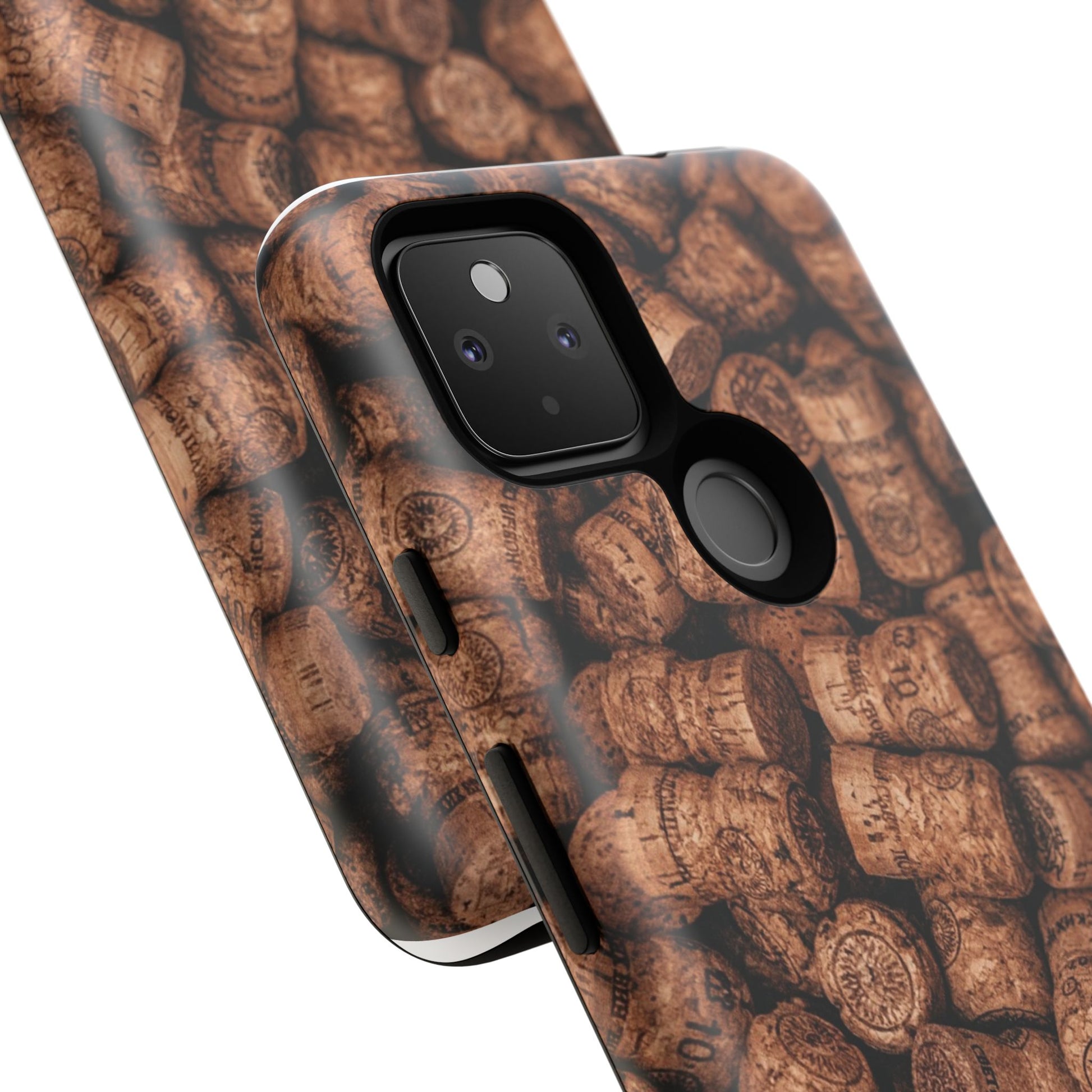 Cork Pattern Phone Case - Eco-Friendly, Vintage Style, Rustic Gifts for Wine Lovers, Housewarming, Birthday, Unique Gift - FORMO
