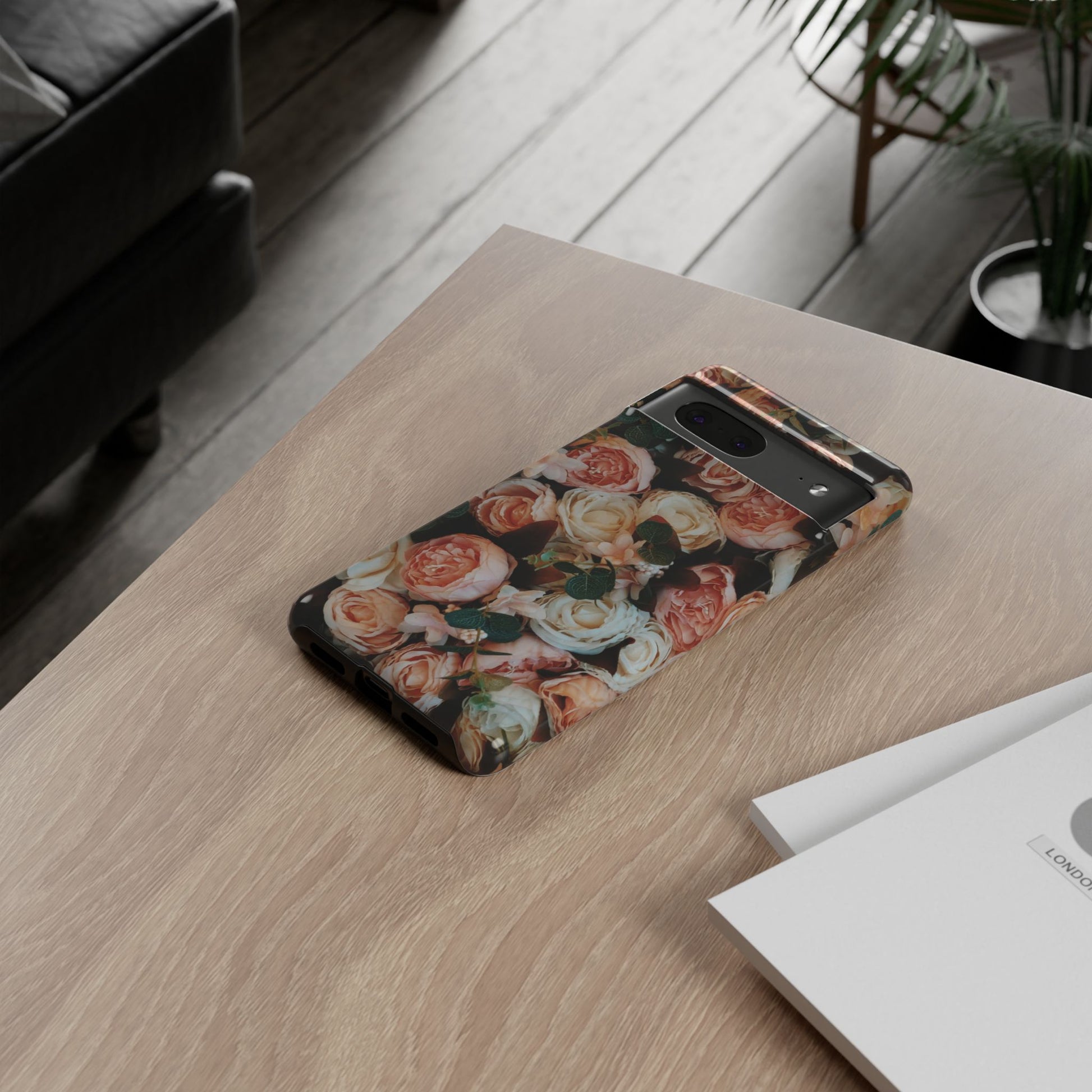 Floral Phone Case - Tough Cases, Rose Design, Floral Protection, Gift for Her, Cute Mobile Cover, Eco-Friendly Case - FORMO