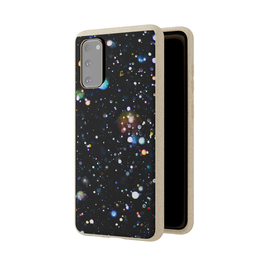 Eco-Friendly Phone Cases, Galaxy Print Biodegradable Cases, Sustainable Phone Accessories, Green Gifts for Her, Space Lover Gift - FORMO