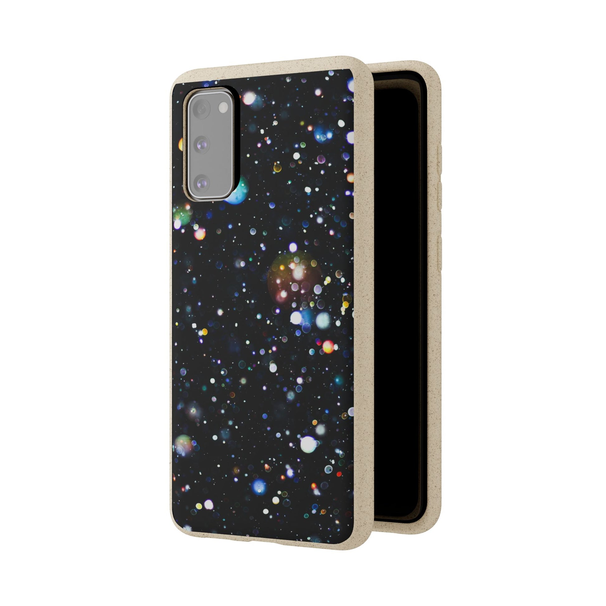 Eco-Friendly Phone Cases, Galaxy Print Biodegradable Cases, Sustainable Phone Accessories, Green Gifts for Her, Space Lover Gift - FORMO