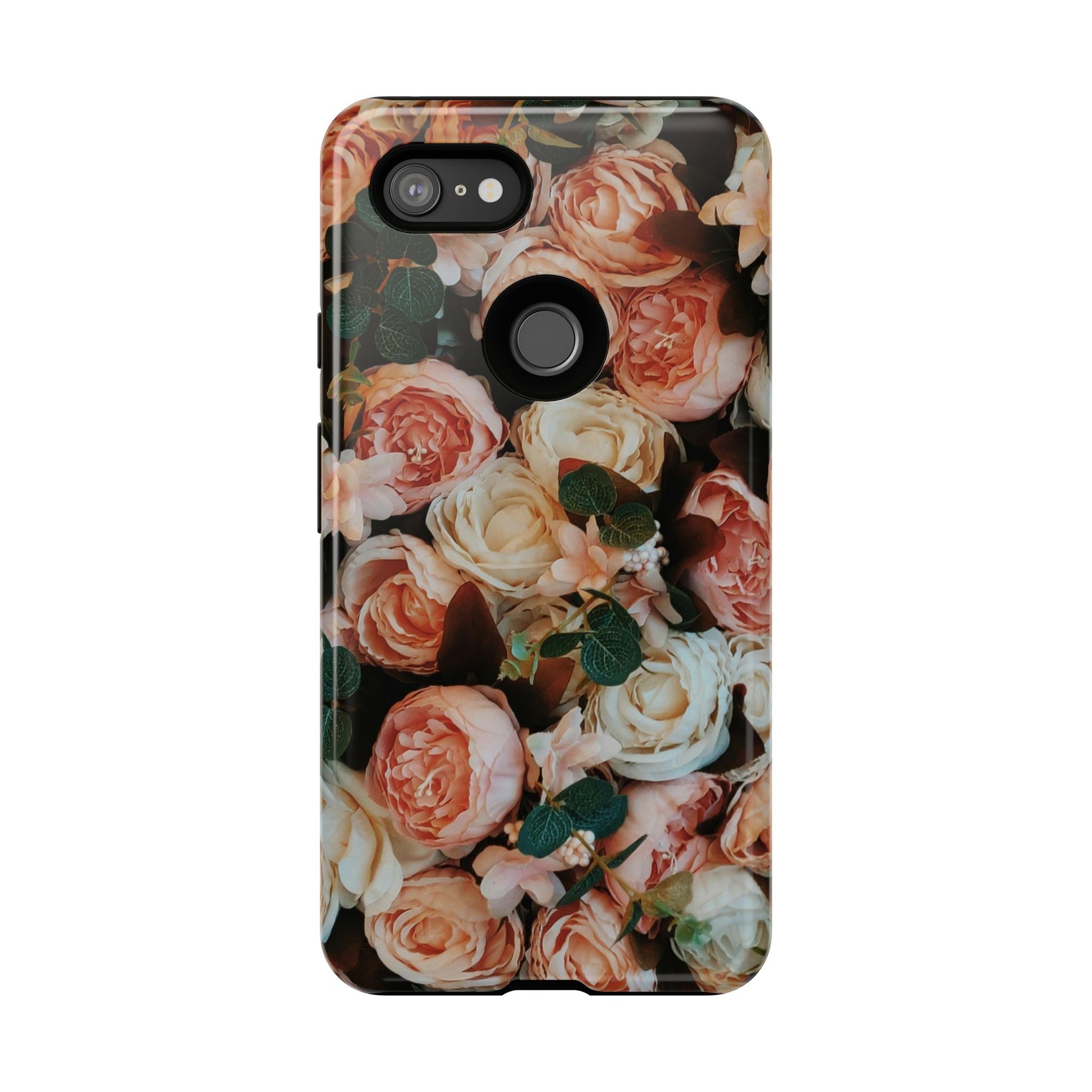Floral Phone Case - Tough Cases, Rose Design, Floral Protection, Gift for Her, Cute Mobile Cover, Eco-Friendly Case - FORMO