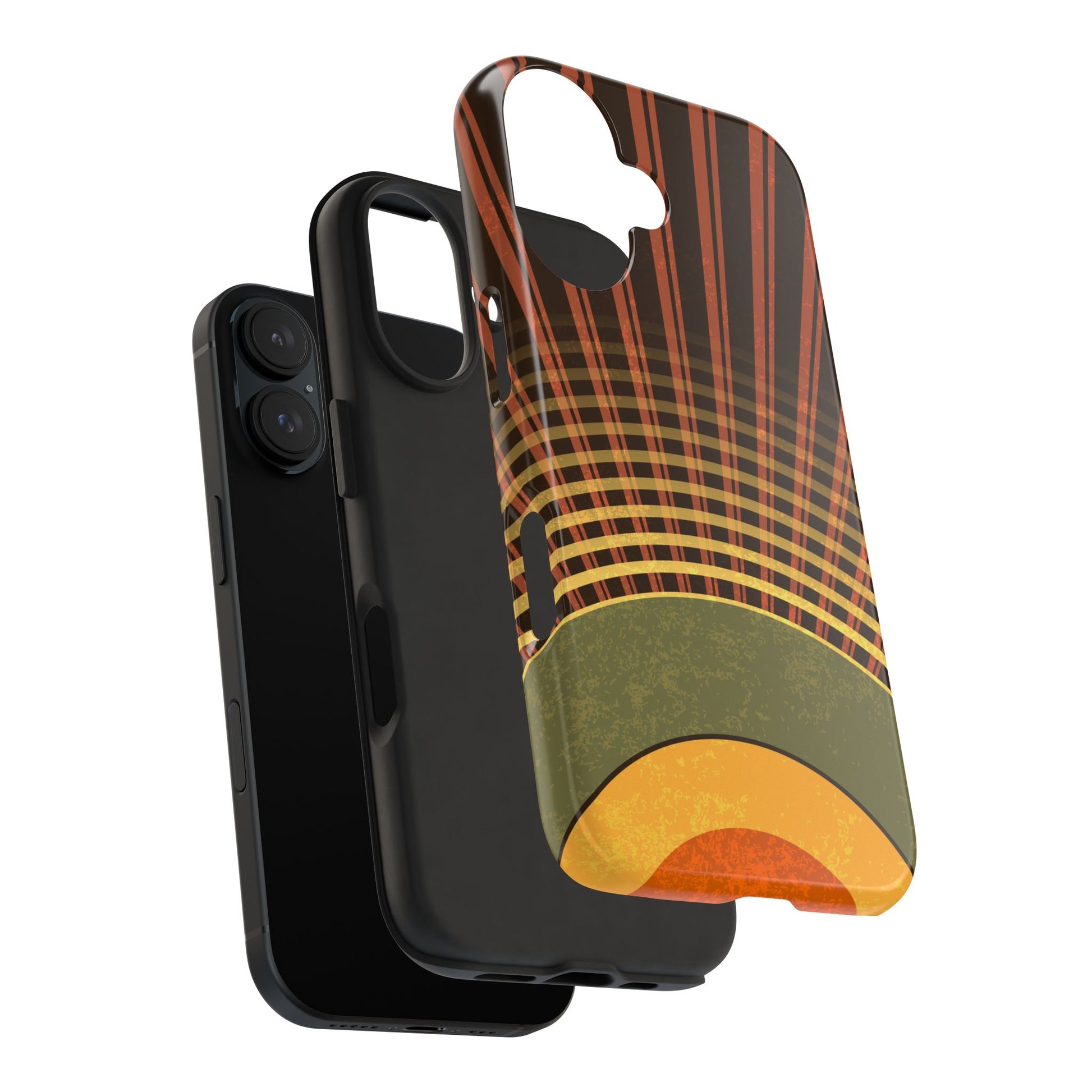 Retro Sunrise Tough Phone Case (iPhone & Samsung Compatible) - FORMO