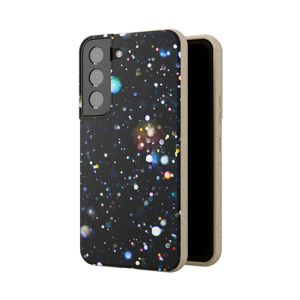 Eco-Friendly Phone Cases, Galaxy Print Biodegradable Cases, Sustainable Phone Accessories, Green Gifts for Her, Space Lover Gift - FORMO
