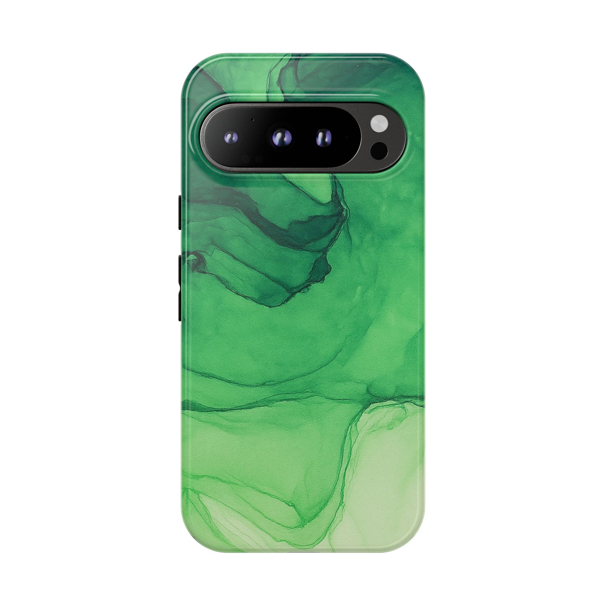 Stylish Phone Case for Nature Lovers, Tough Cases, Green Marble Design, Organic Aesthetic, Unique Gift, Eco-friendly Accessories