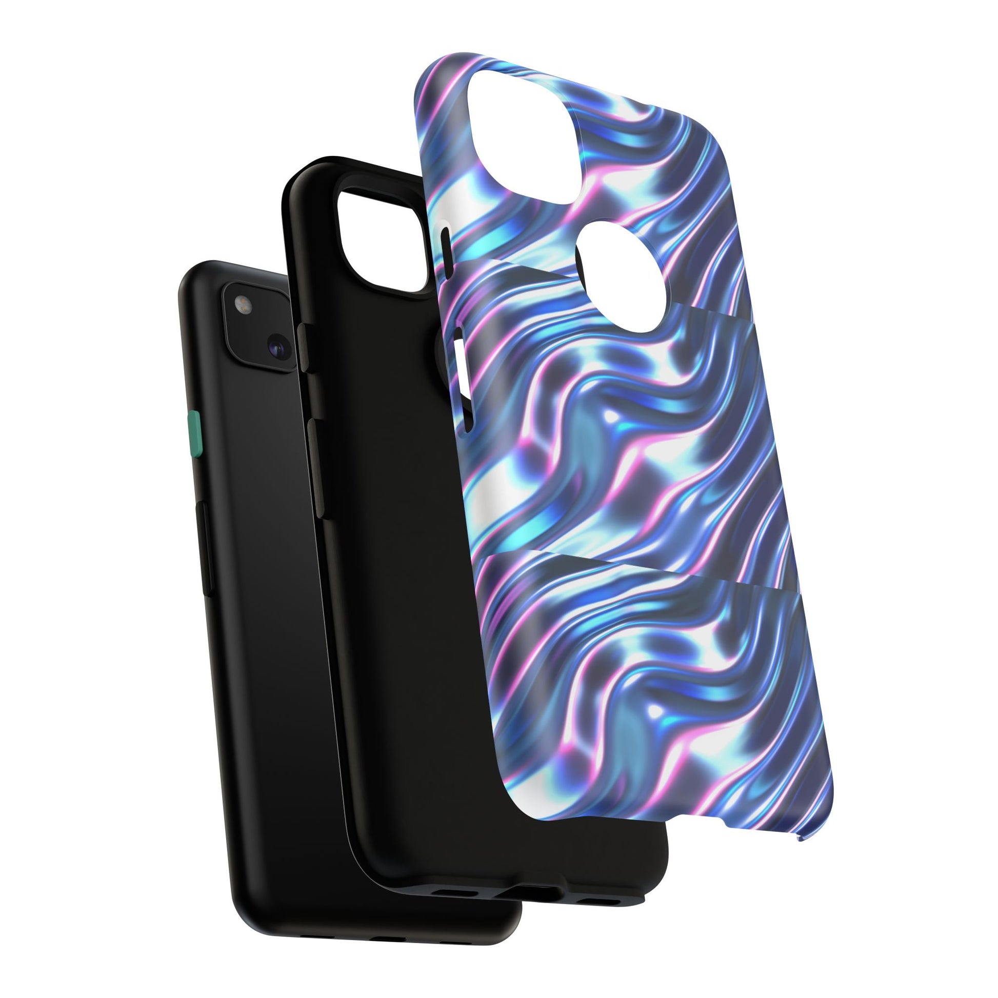 Iridescent Glossy Tough Phone Case (iPhone, Samsung & Google Pixel Compatible) - FORMO