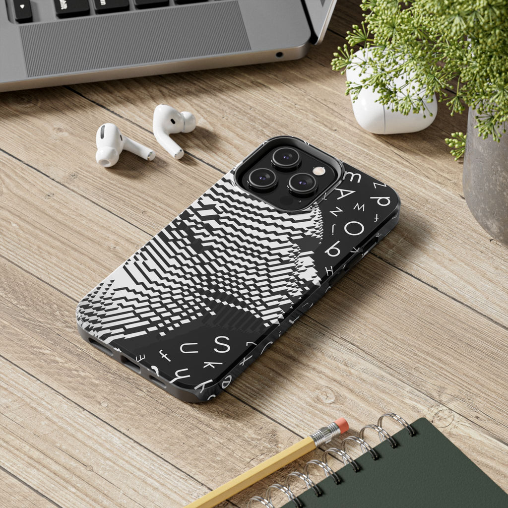 Mono Matrix Tough Phone Case (iPhone & Samsung Compatible) - FORMO