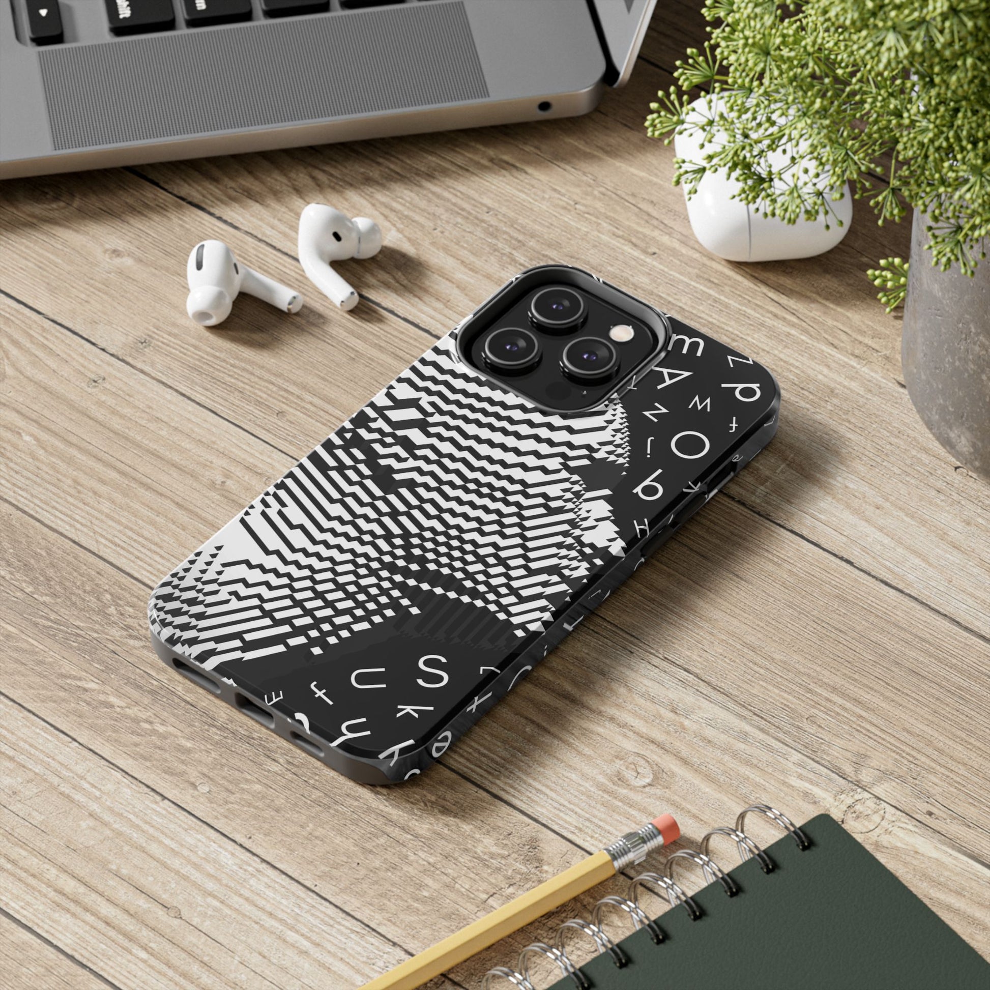 Mono Matrix Tough Phone Case (iPhone & Samsung Compatible) - FORMO