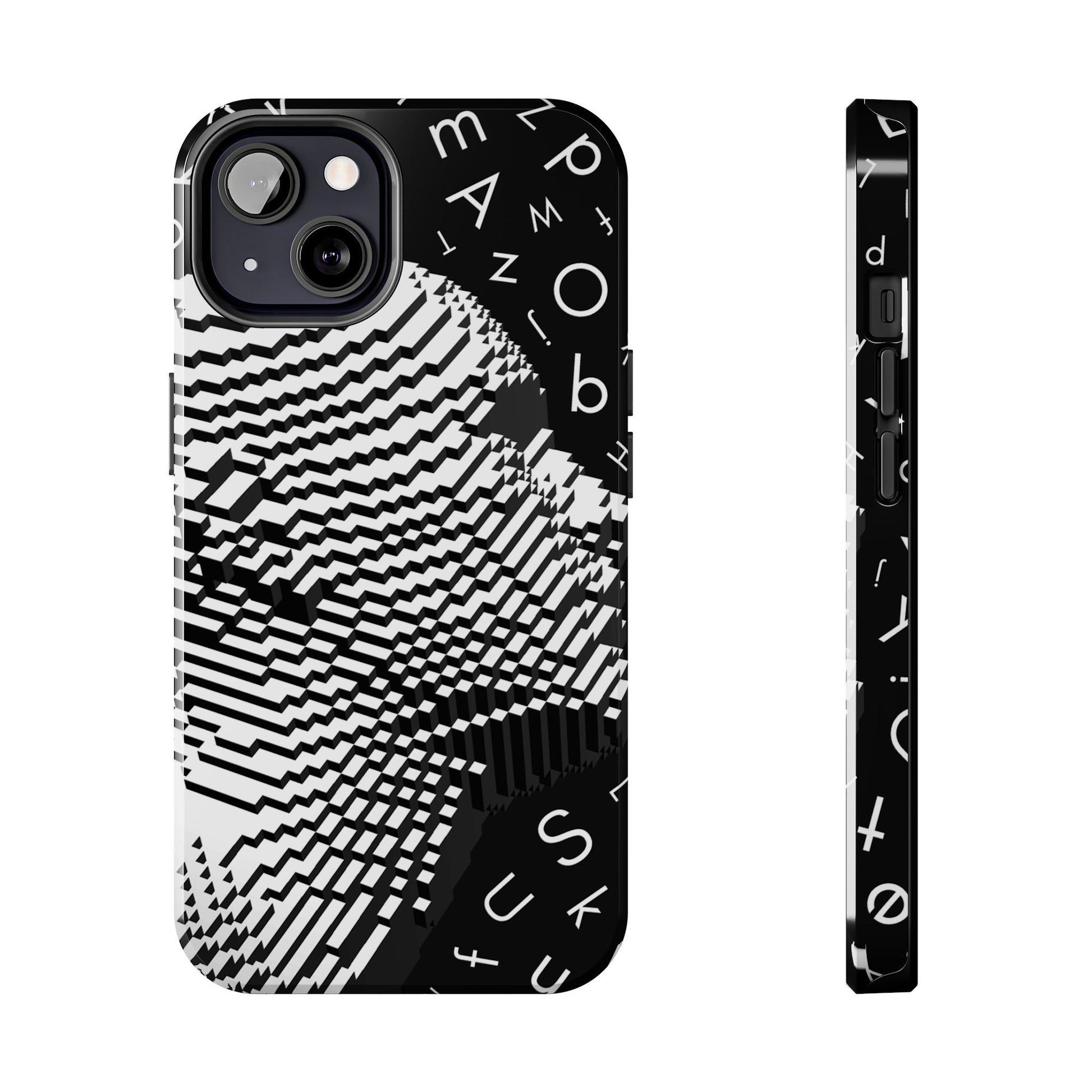 Mono Matrix Tough Phone Case (iPhone & Samsung Compatible) - FORMO