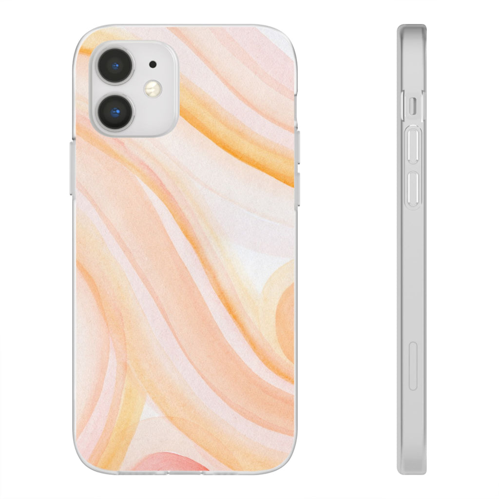 Aesthetic Phone Case, Soft Pastel Flexible Cover, Trendy Mobile Accessories, Gift for Her, Cute Phone Protection - FORMO