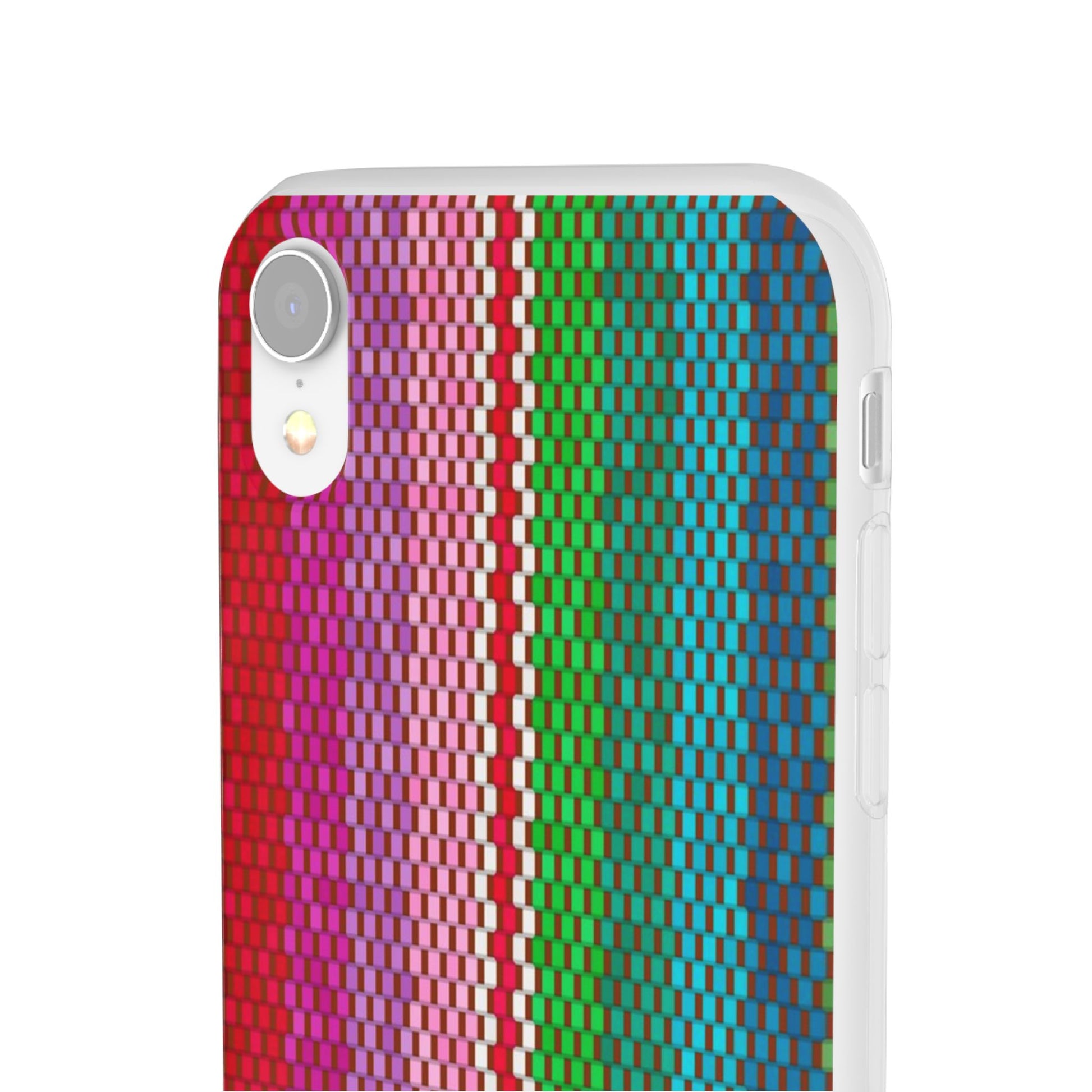 Colorful Striped Flexi Phone Case (iPhone & Samsung Compatible) - FORMO