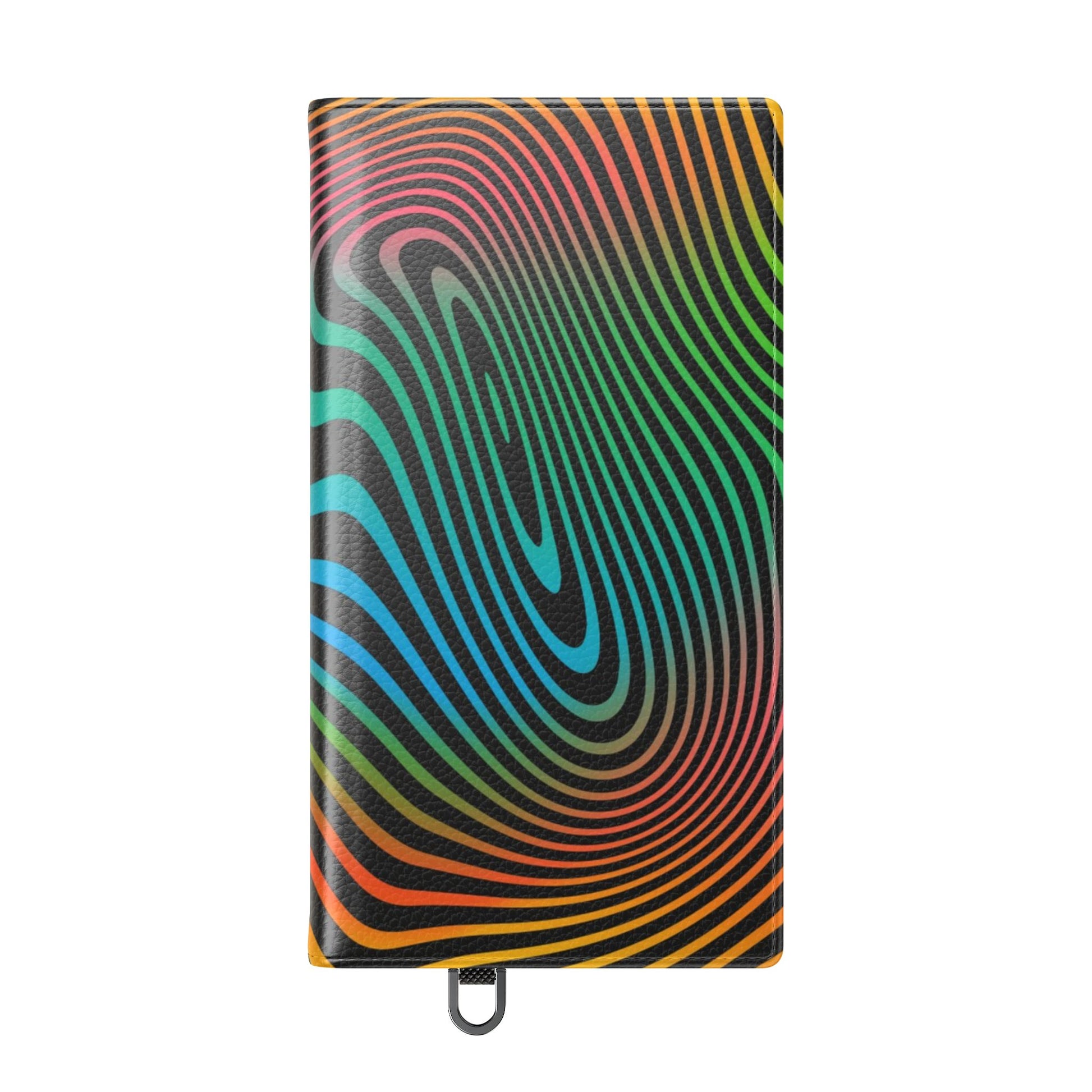 Vibrant Abstract Flip Case for Phone, Colorful Phone Wallet, Trendy Protective Cover, Unique Gift for Tech Lovers, Modern Accessories - FORMO