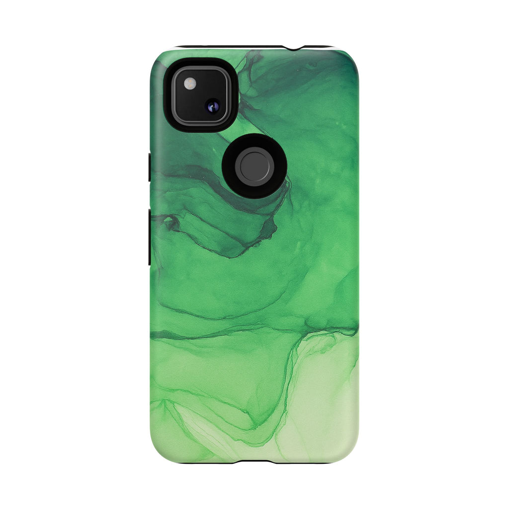 Stylish Phone Case for Nature Lovers, Tough Cases, Green Marble Design, Organic Aesthetic, Unique Gift, Eco-friendly Accessories