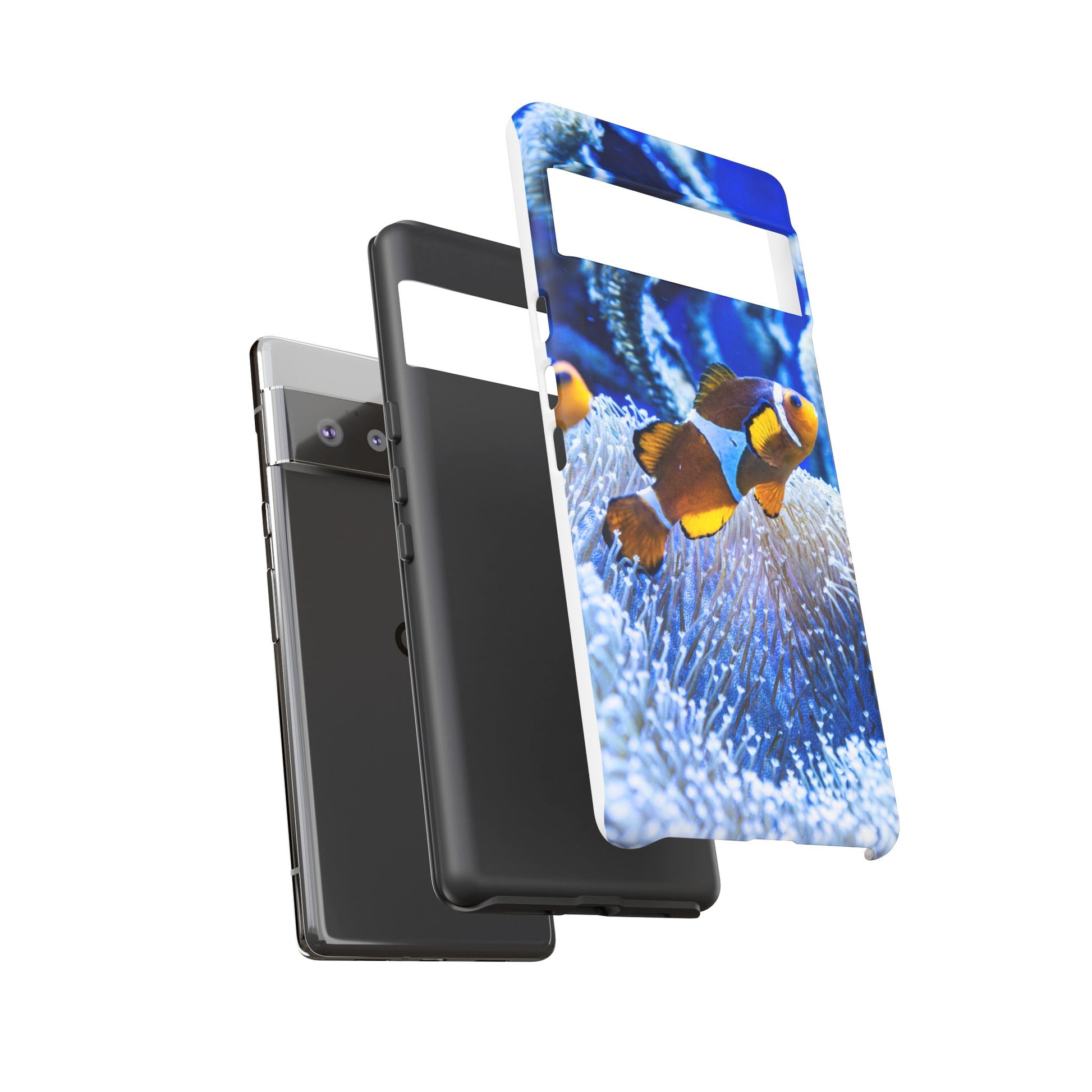 Colorful Marine Life Phone Case, Fish Case, Ocean Lover Gift, Underwater Art, Unique Phone Cover, Tough Phone Protector - FORMO