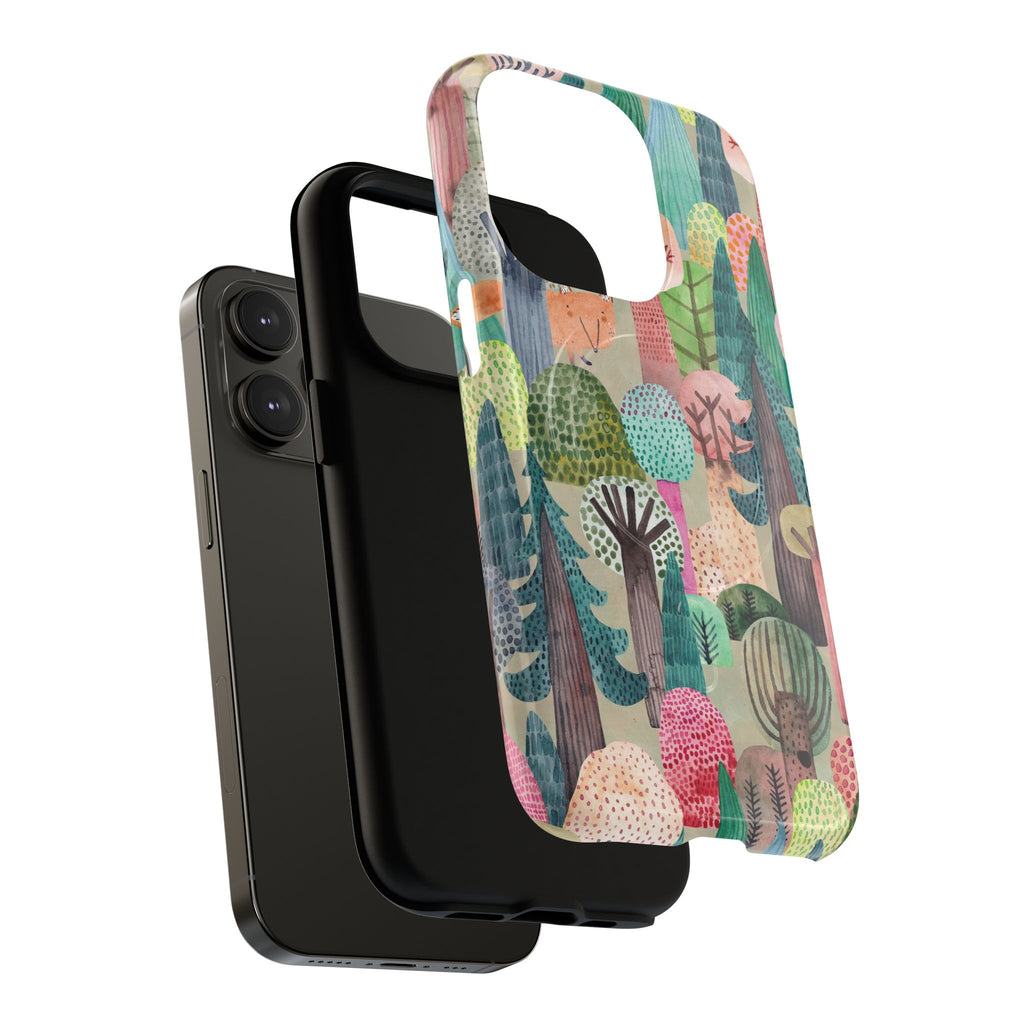 Whimsical Forest Tough Magnetic Phone Case (iPhone Compatible) - FORMO