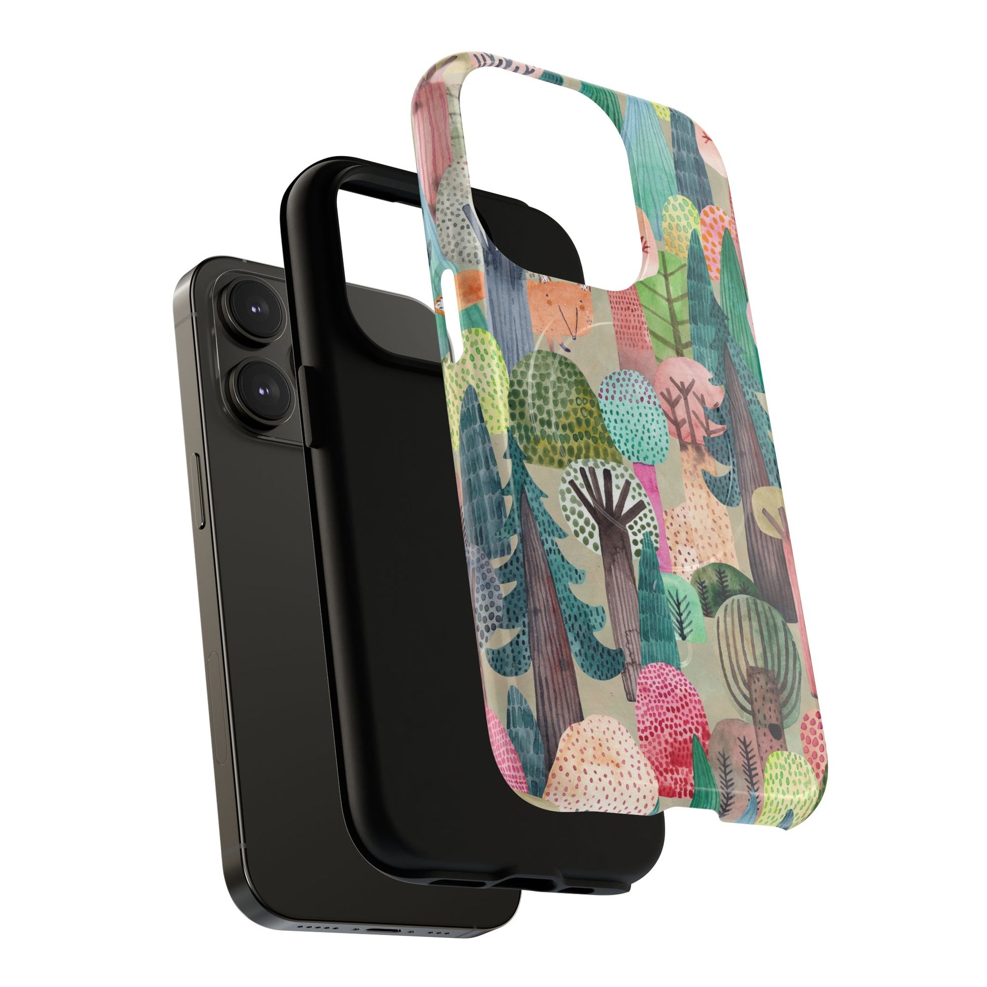 Whimsical Forest Tough Magnetic Phone Case (iPhone Compatible) - FORMO