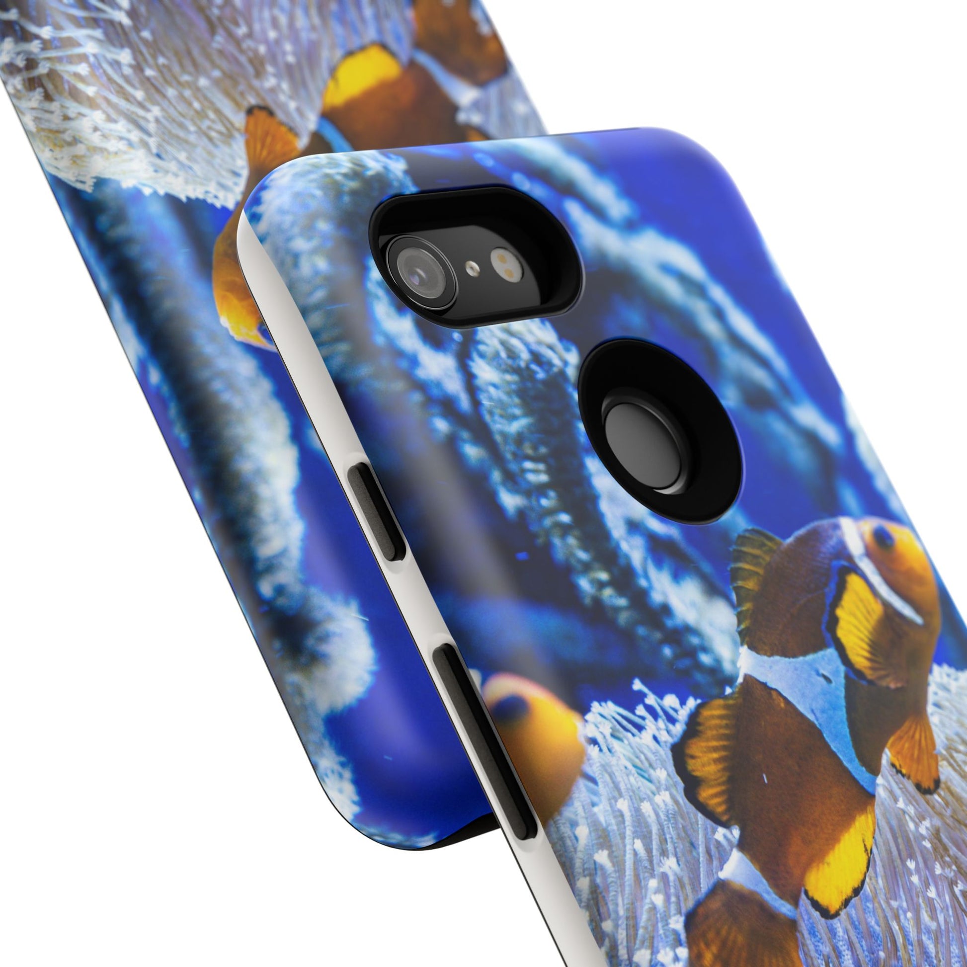 Colorful Marine Life Phone Case, Fish Case, Ocean Lover Gift, Underwater Art, Unique Phone Cover, Tough Phone Protector - FORMO