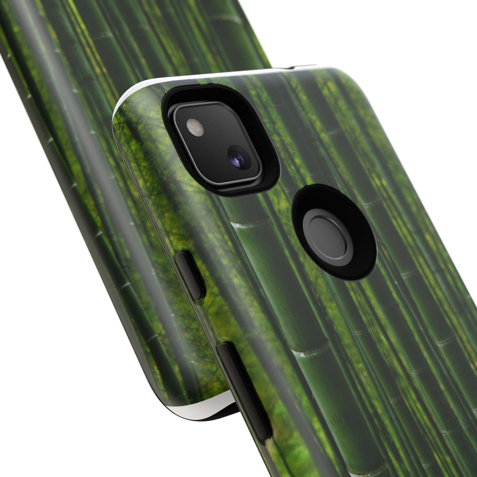Bamboo Phone Case - Tough Cases, Nature Lover Gift, Eco-Friendly Phone Accessory, Greenery Design, Unique Smartphone Cover - FORMO