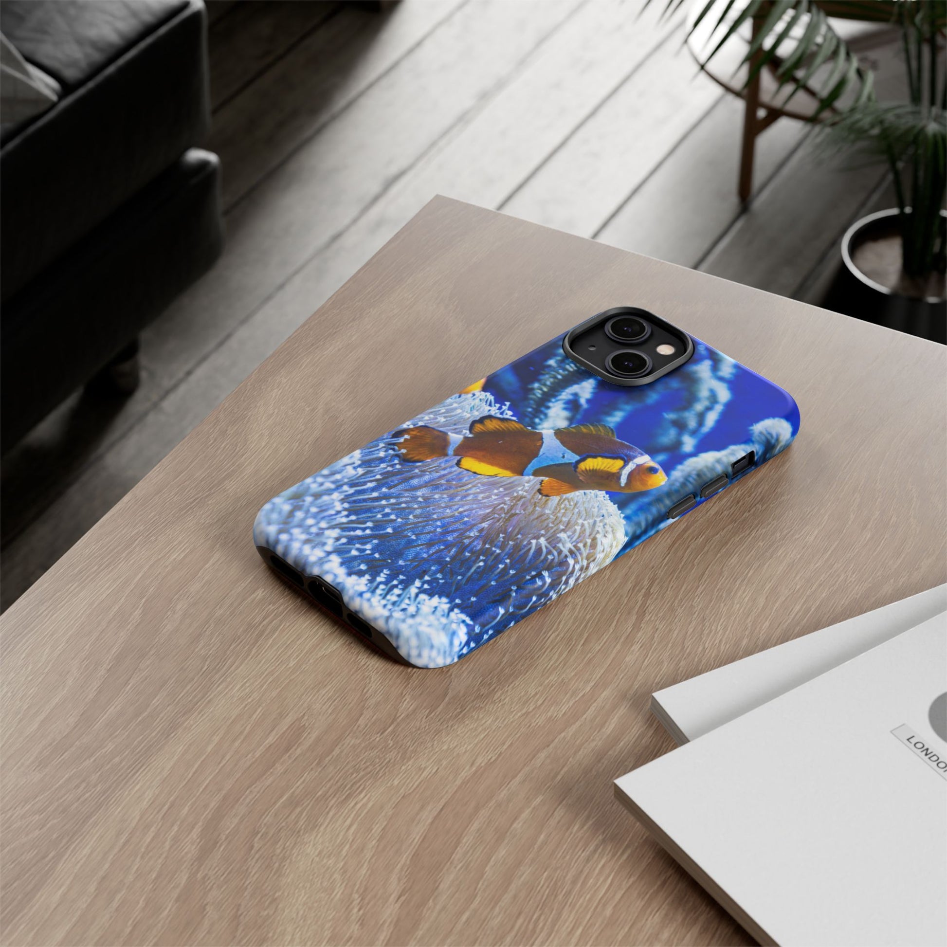 Colorful Marine Life Phone Case, Fish Case, Ocean Lover Gift, Underwater Art, Unique Phone Cover, Tough Phone Protector - FORMO