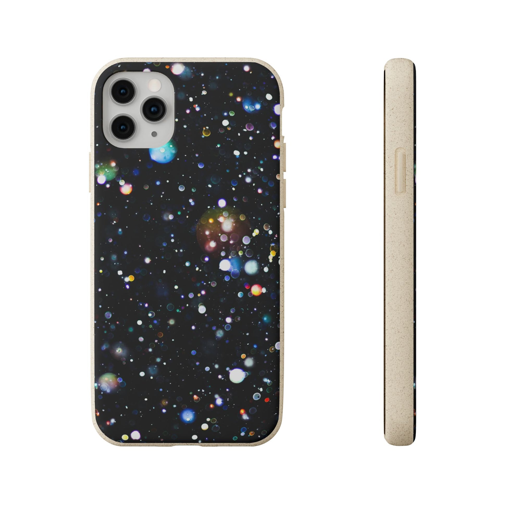 Eco-Friendly Phone Cases, Galaxy Print Biodegradable Cases, Sustainable Phone Accessories, Green Gifts for Her, Space Lover Gift - FORMO