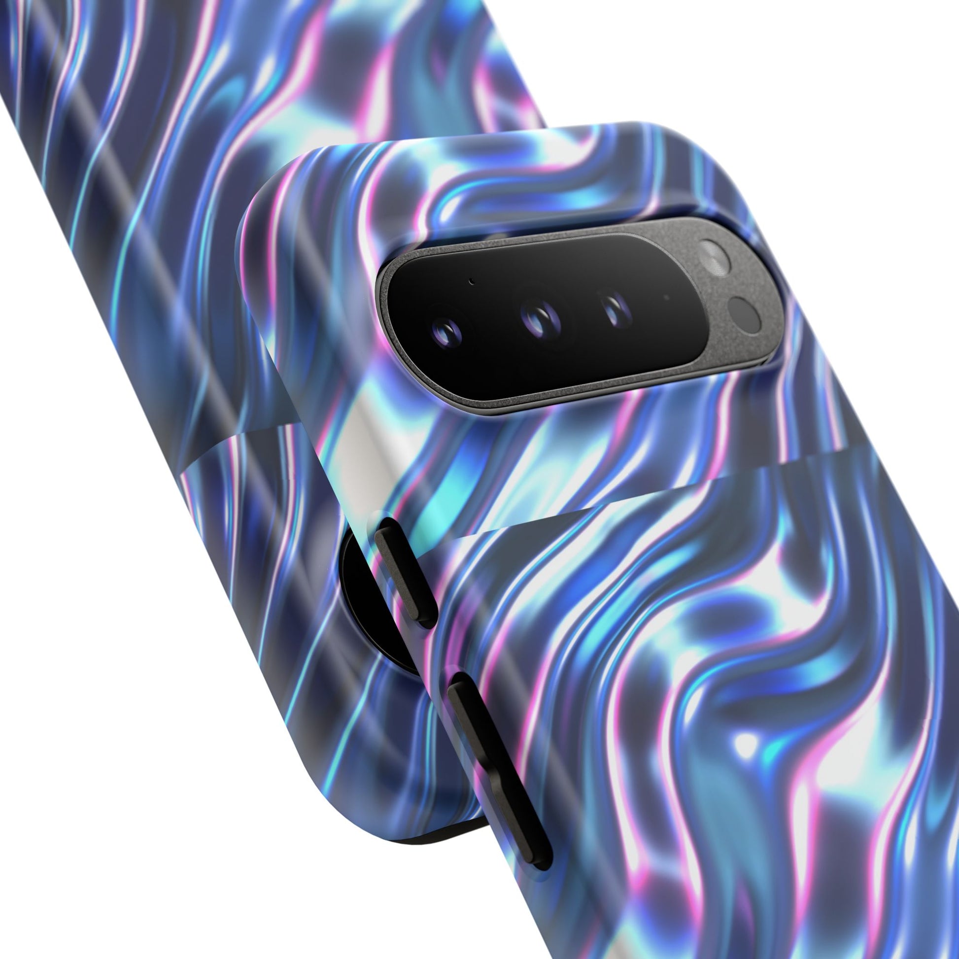 Iridescent Glossy Tough Phone Case (iPhone, Samsung & Google Pixel Compatible) - FORMO