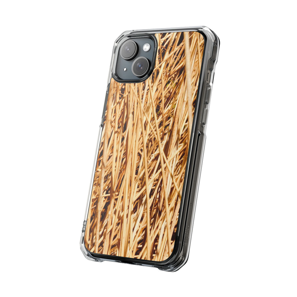 Magnetic Clear Impact Phone Cases for Nature Lovers, Durable Phone Cover, Unique Gift, Eco-Friendly Case, Seasonal Style - FORMO