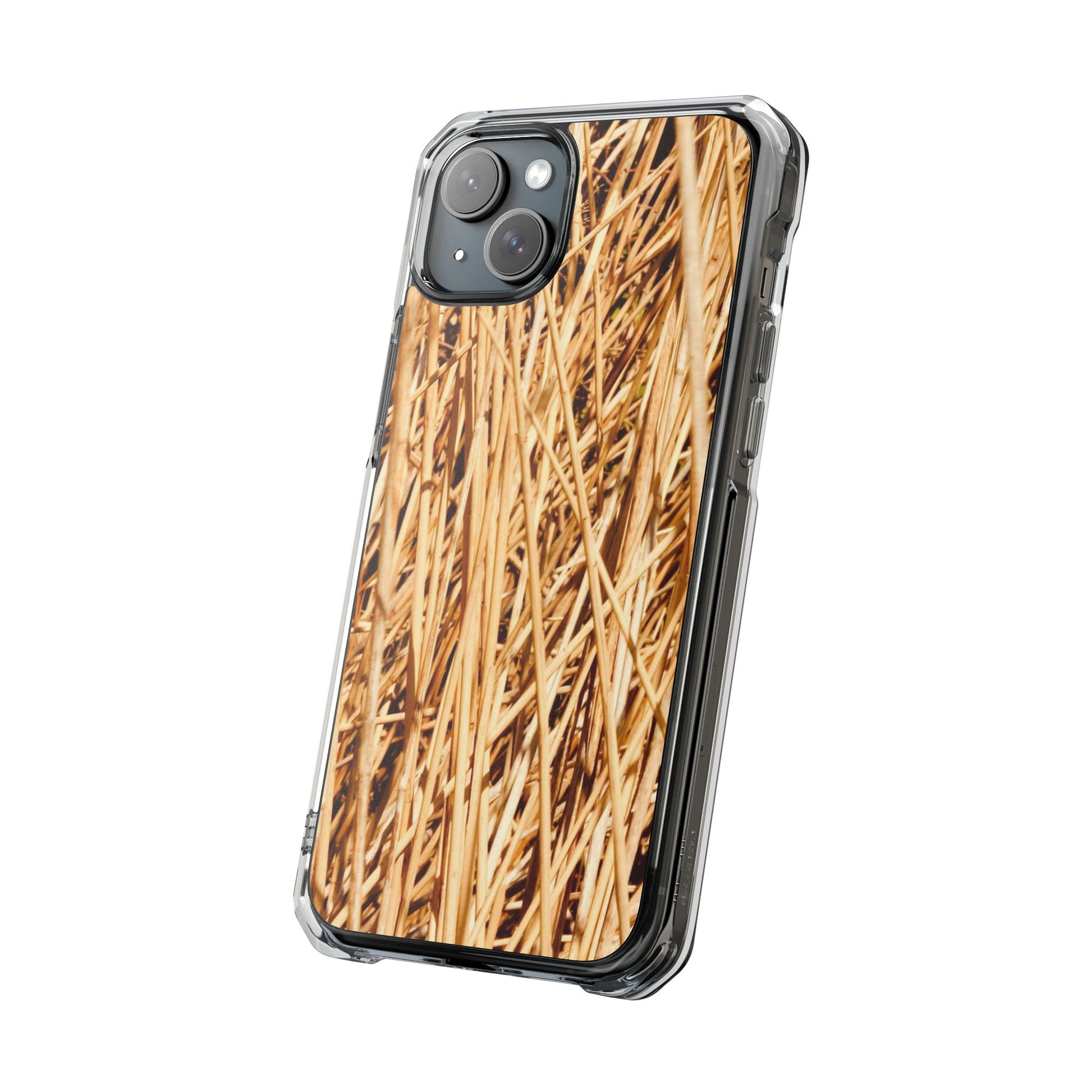 Magnetic Clear Impact Phone Cases for Nature Lovers, Durable Phone Cover, Unique Gift, Eco-Friendly Case, Seasonal Style - FORMO